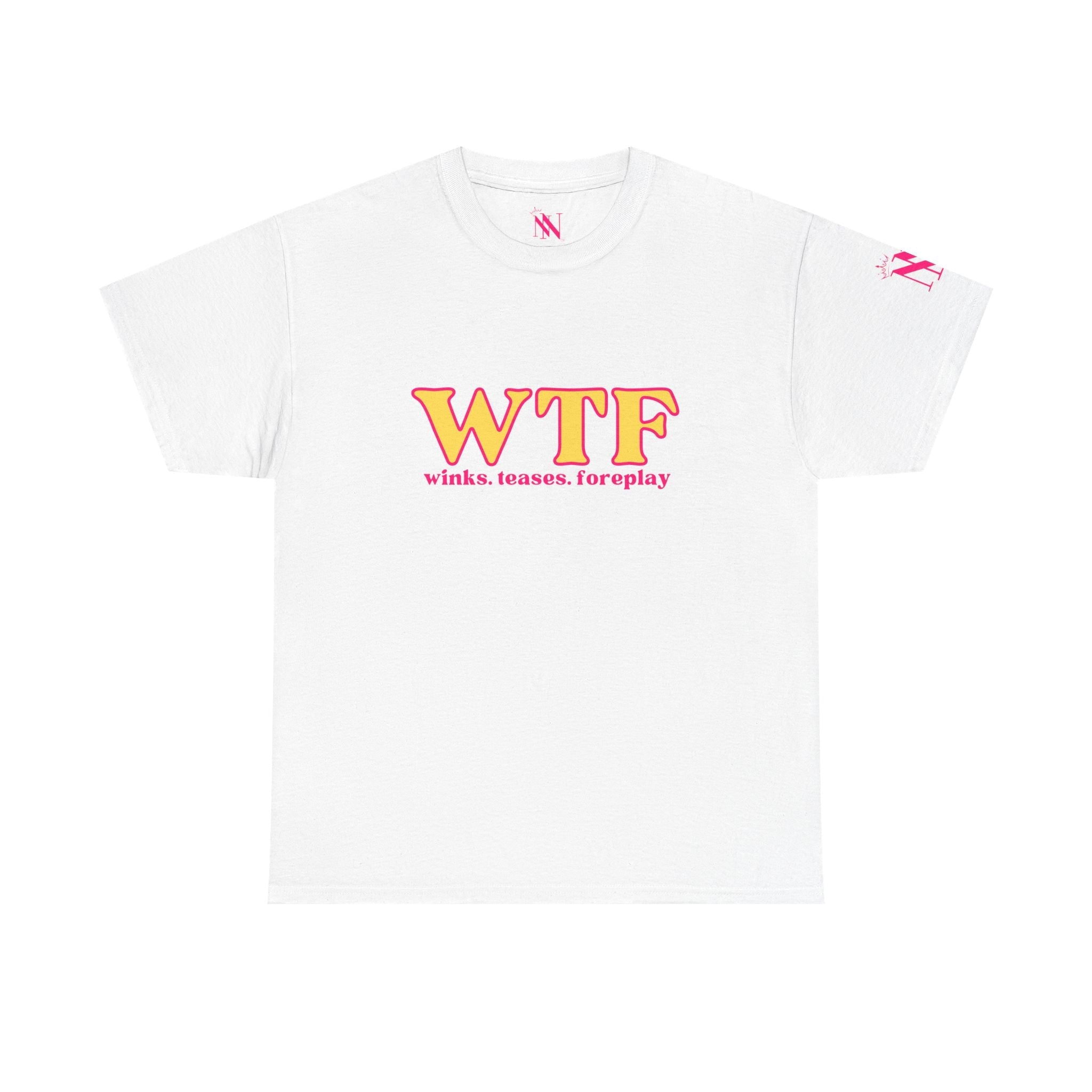 WTF Winks Teases Foreplay | Mix & Match Cotton Unisex Fun-Flirty Lovers’ T-Shirts