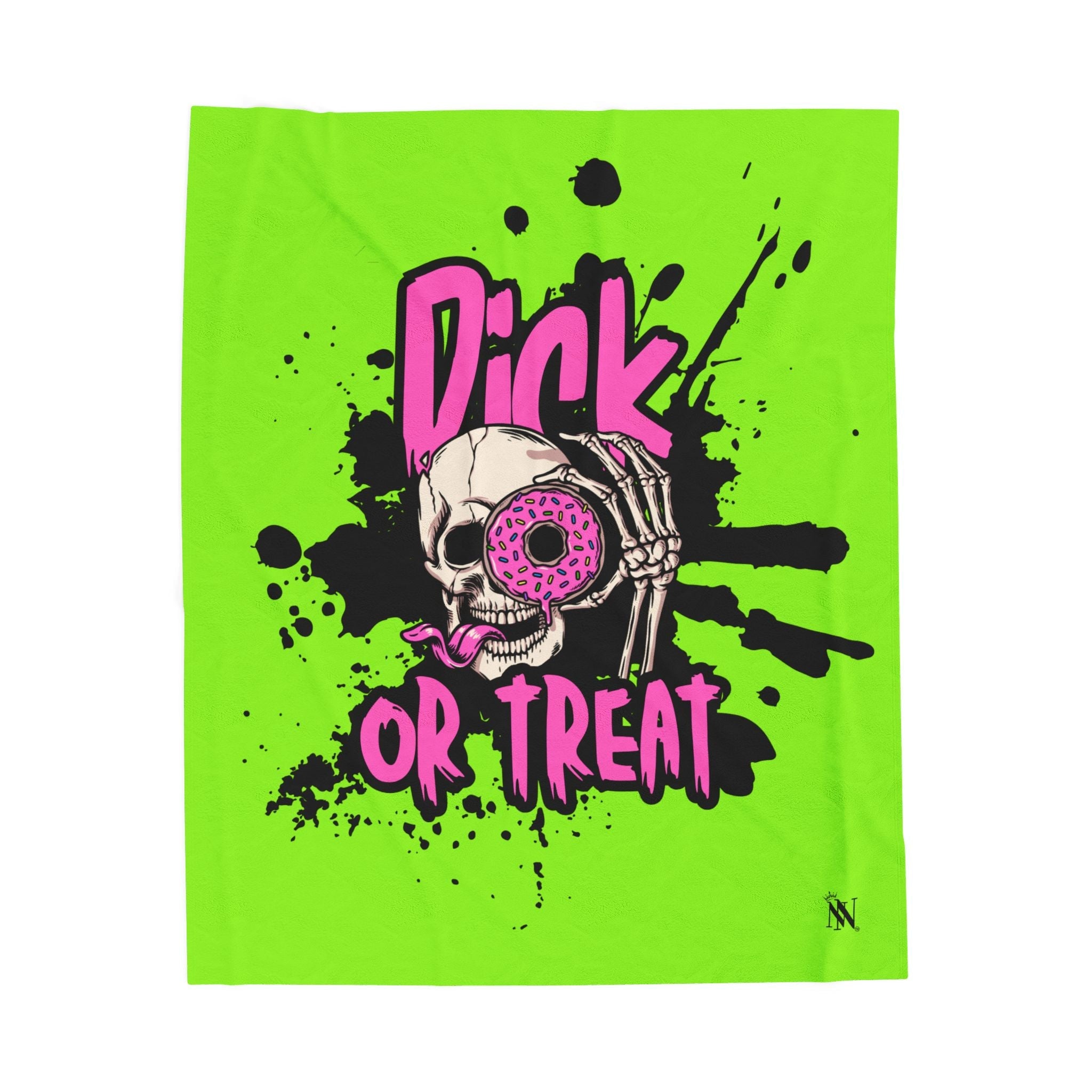 Dick-or-Treat | Mix & Match Velveteen Fun-Flirty Lovers’ Blankets