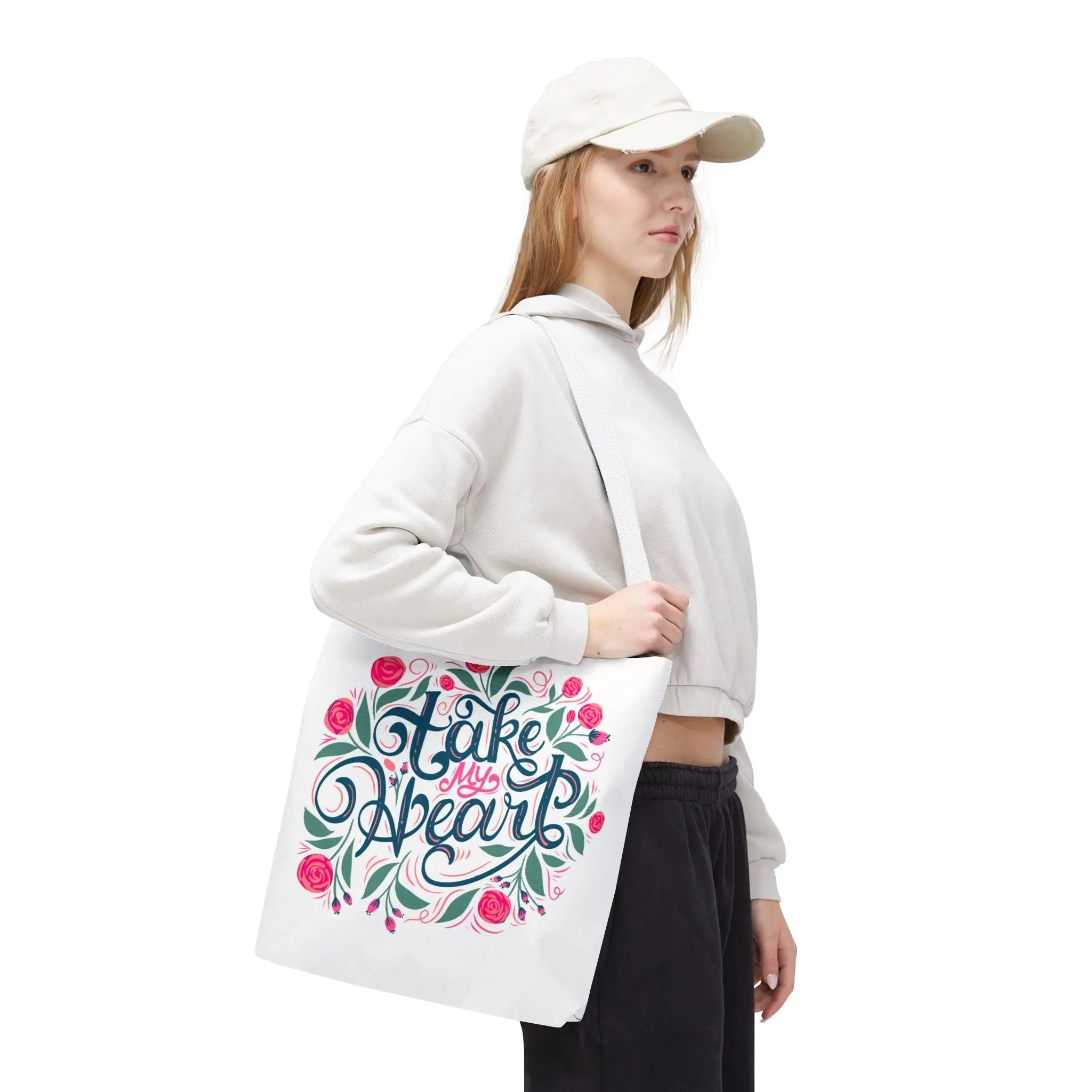 Take My Heart Floral | Mix & Match Fun-Flirty Lovers’ Totes