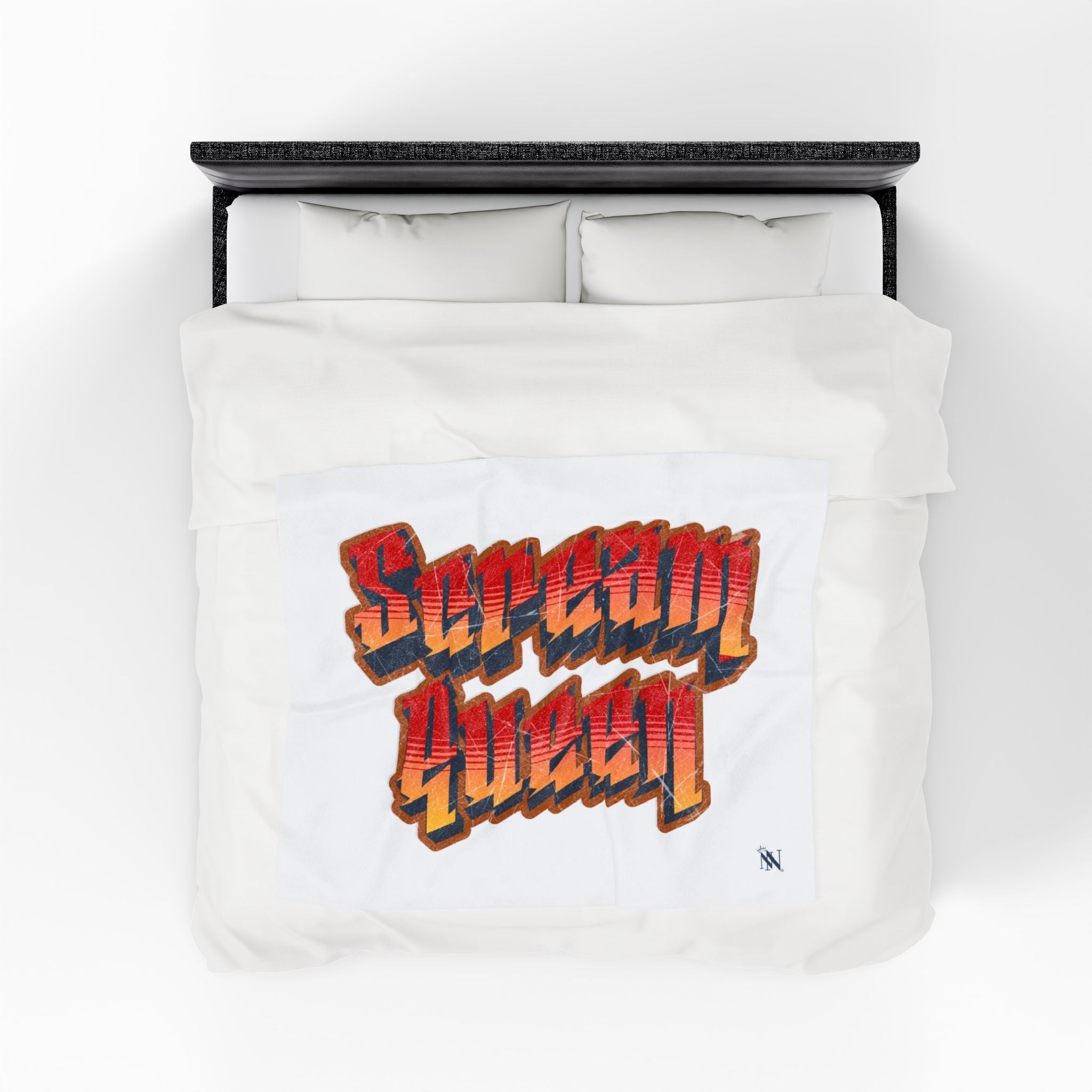 Retro Scream Queen | Mix & Match Velveteen Fun-Flirty Lovers’ Blankets