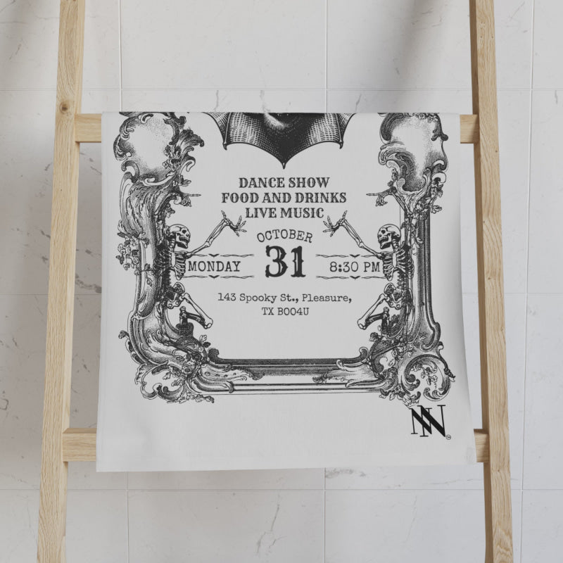 Join Us Halloween Party | Mix & Match Classic Fun-Flirty Lovers’ Towels