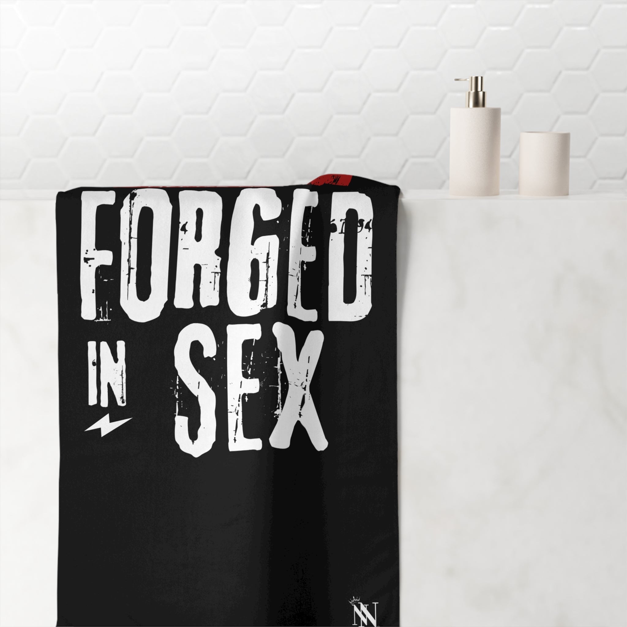 Forged in Sex | Mix & Match XL Fun-Flirty Lovers’ Towels