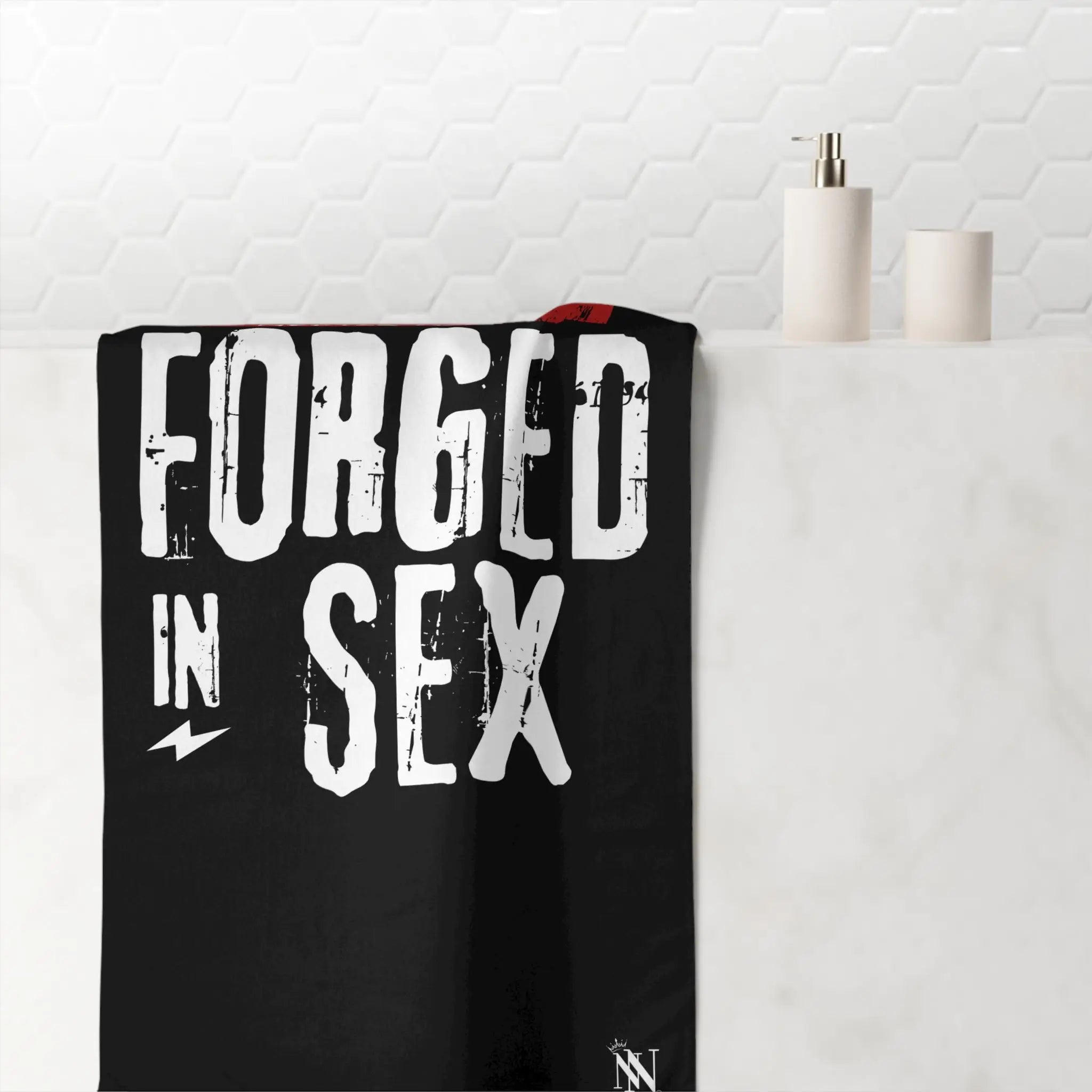 Forged in Sex | Mix & Match XL Fun-Flirty Lovers’ Towels