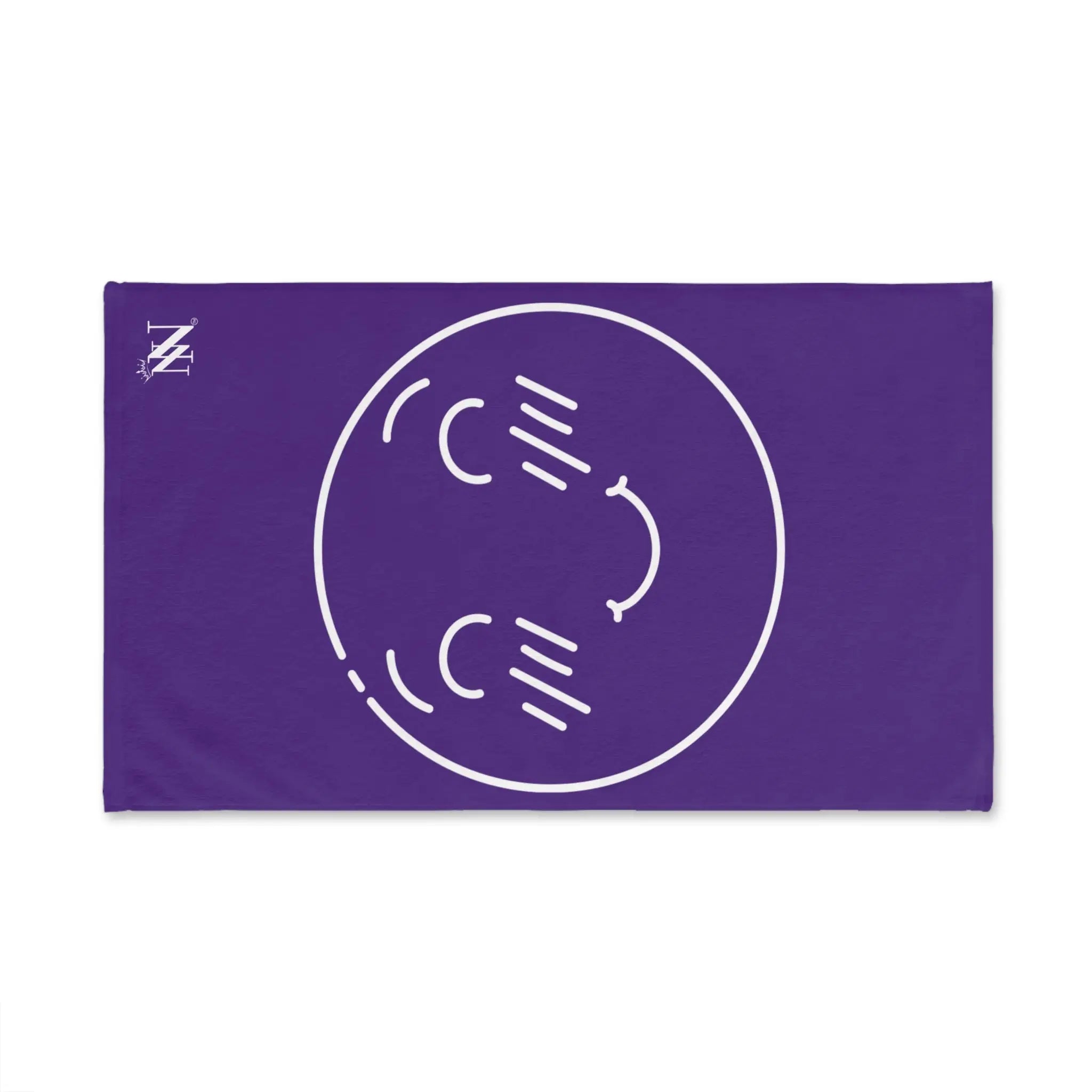 Yes Emoji Purple Cum Towel