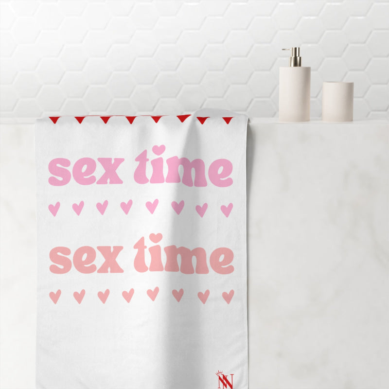 Sex Time Multiple Times | Mix & Match XL Fun-Flirty Lovers’ Towels