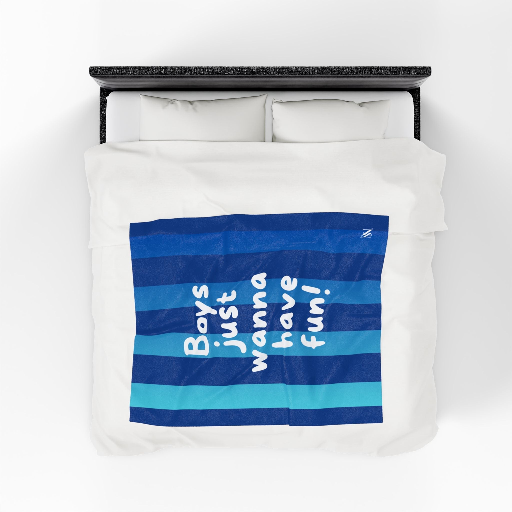 Boys Just Wanna Have Fun! | Mix & Match Soft Fun-Flirty Lovers’ Blankets