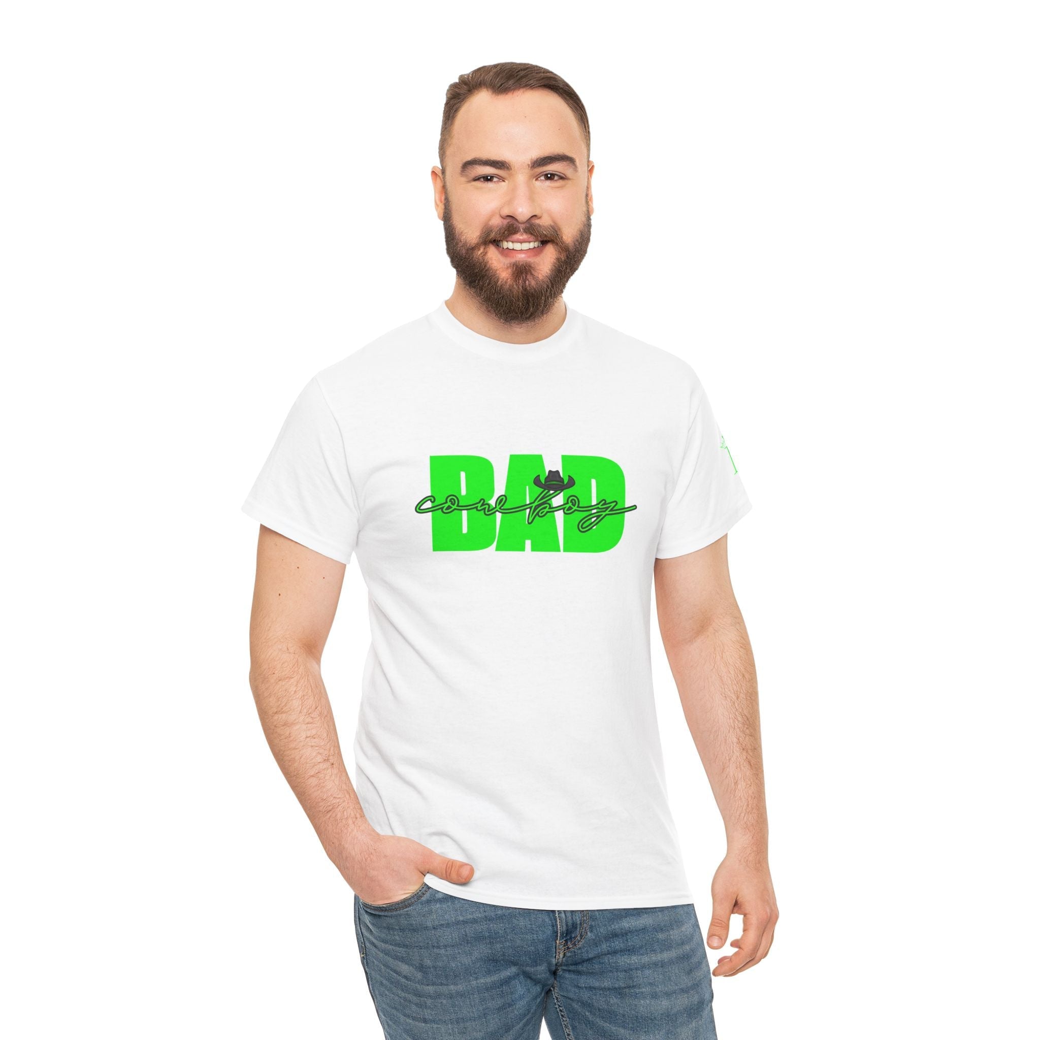 Bad Cowboy | Mix & Match Cotton Unisex Fun-Flirty Lovers’ T-Shirts