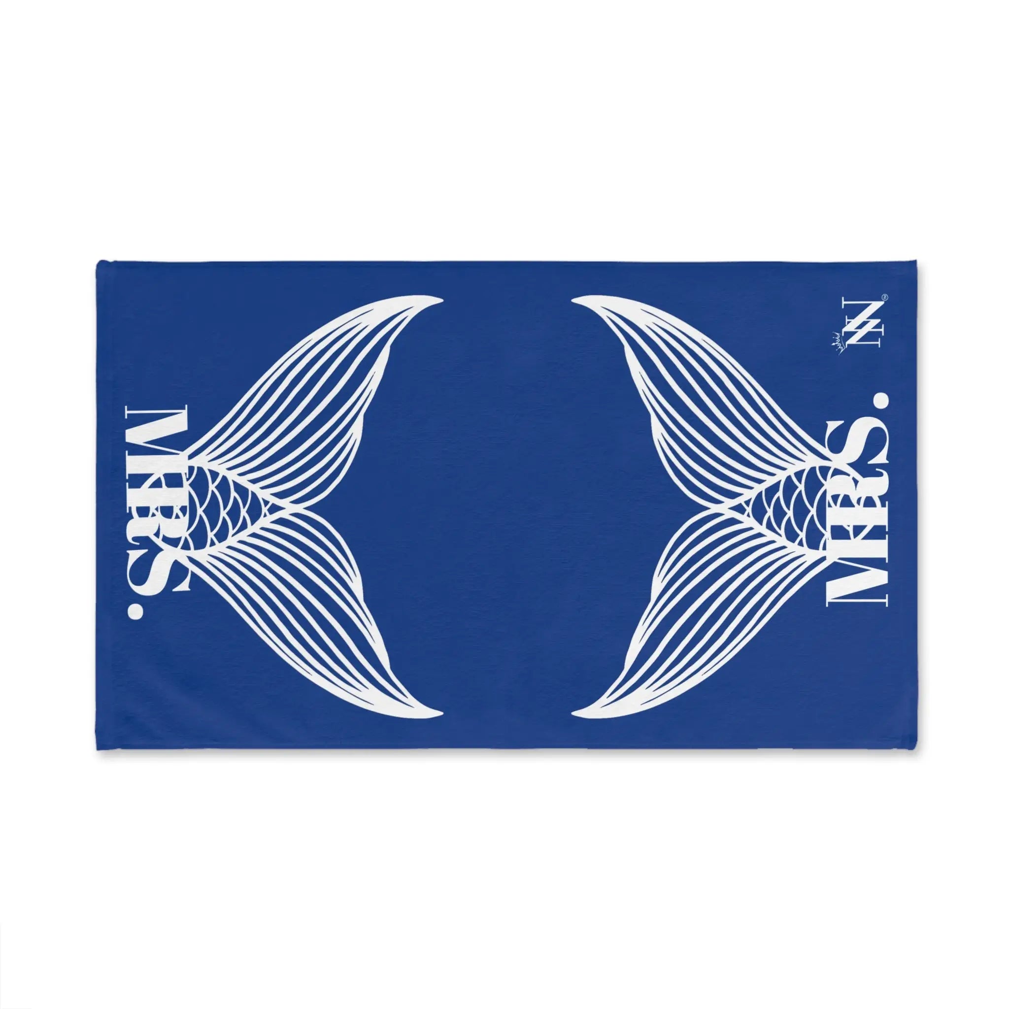 Mrs. Mrs. Mermaid Shareable Sides Blue Cum Towel