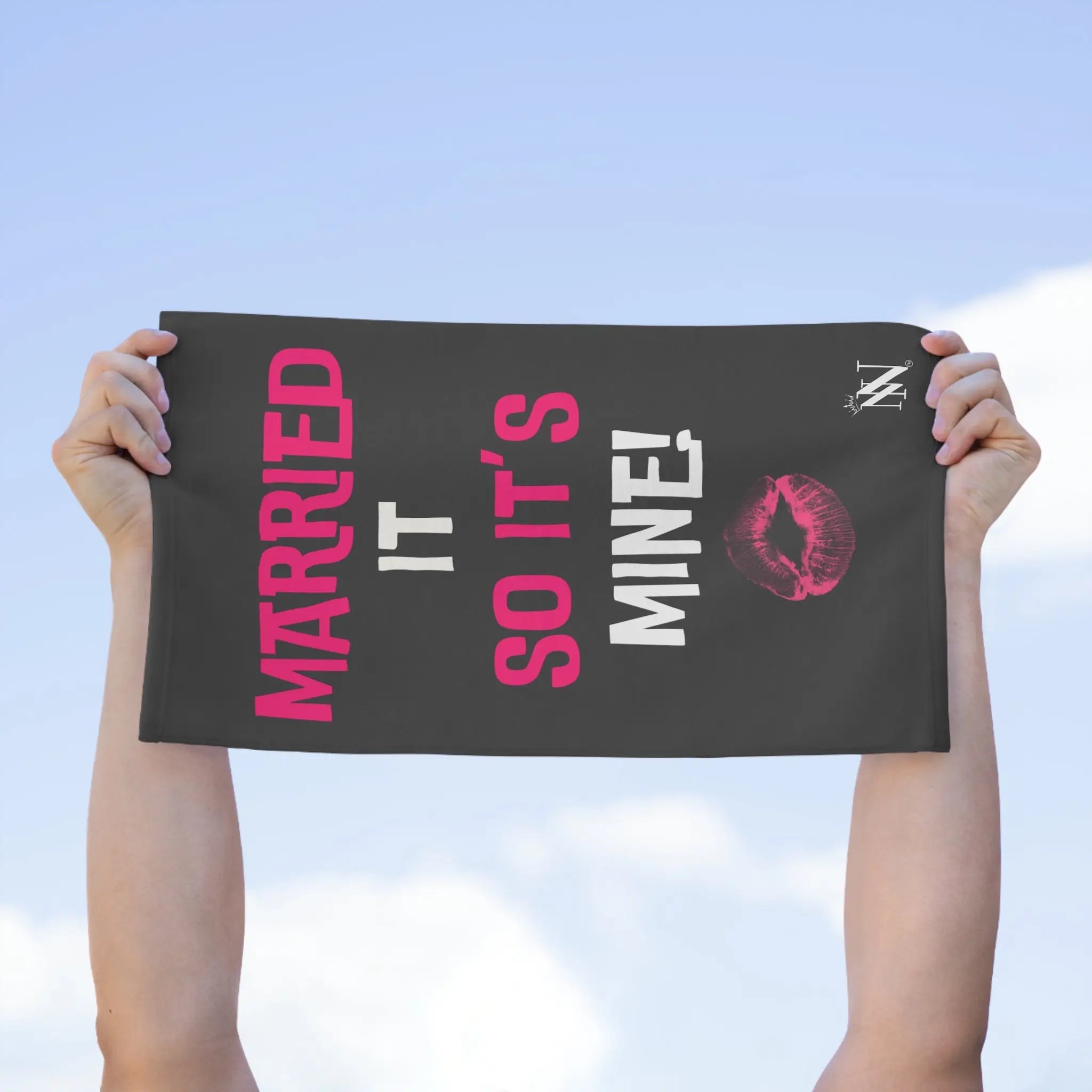 Married It So It’s Mine! With a Kiss Sex Towel