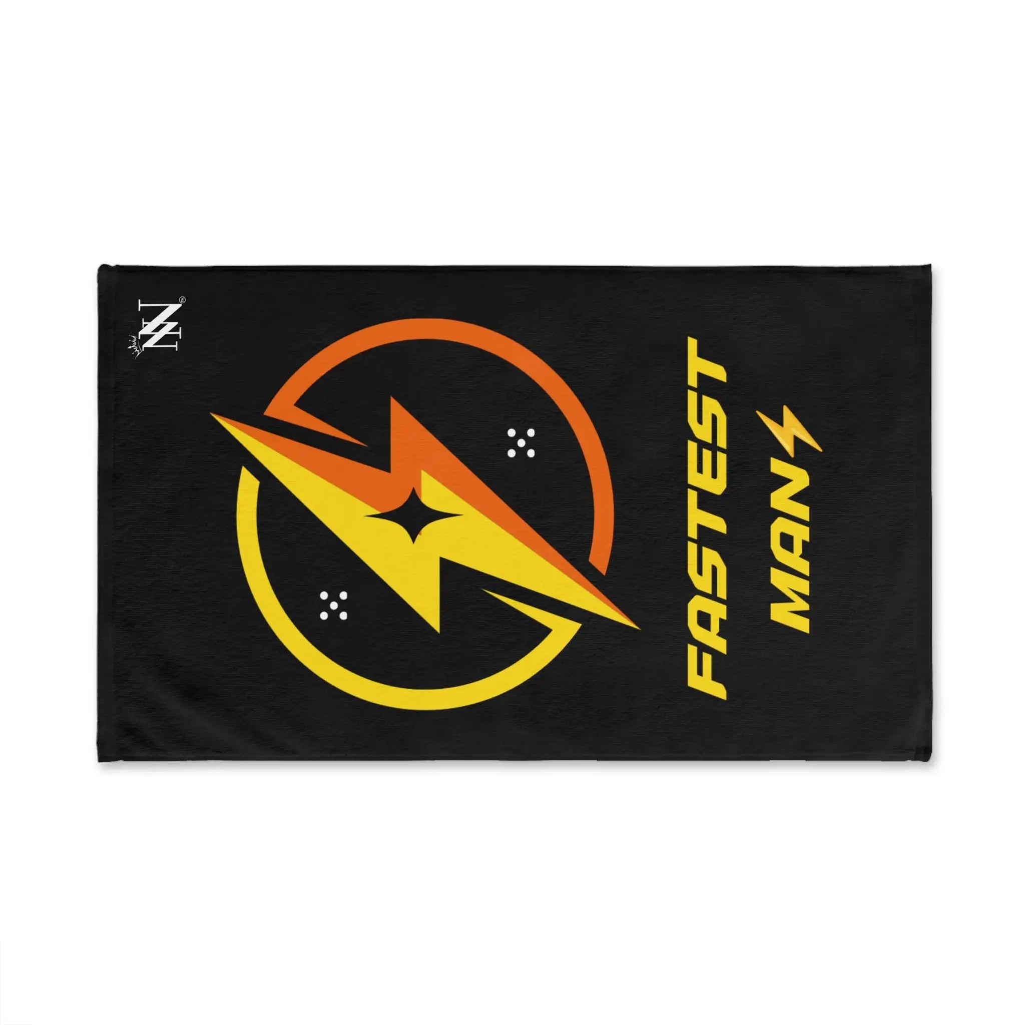 Fastest Man Lightning Bolt Cum Towel