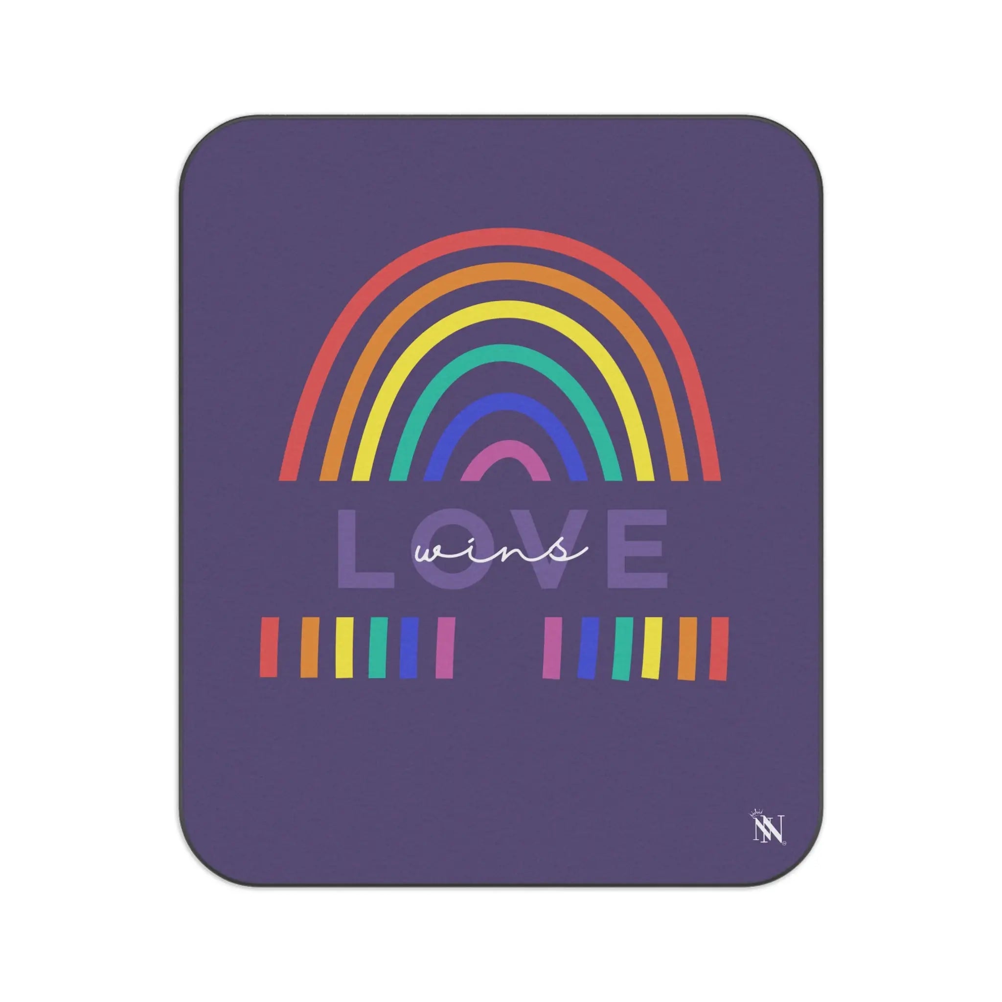 Love Wins Rainbow | Mix Match Fun-Flirty Lovers’ Water-Resistant Blankets
