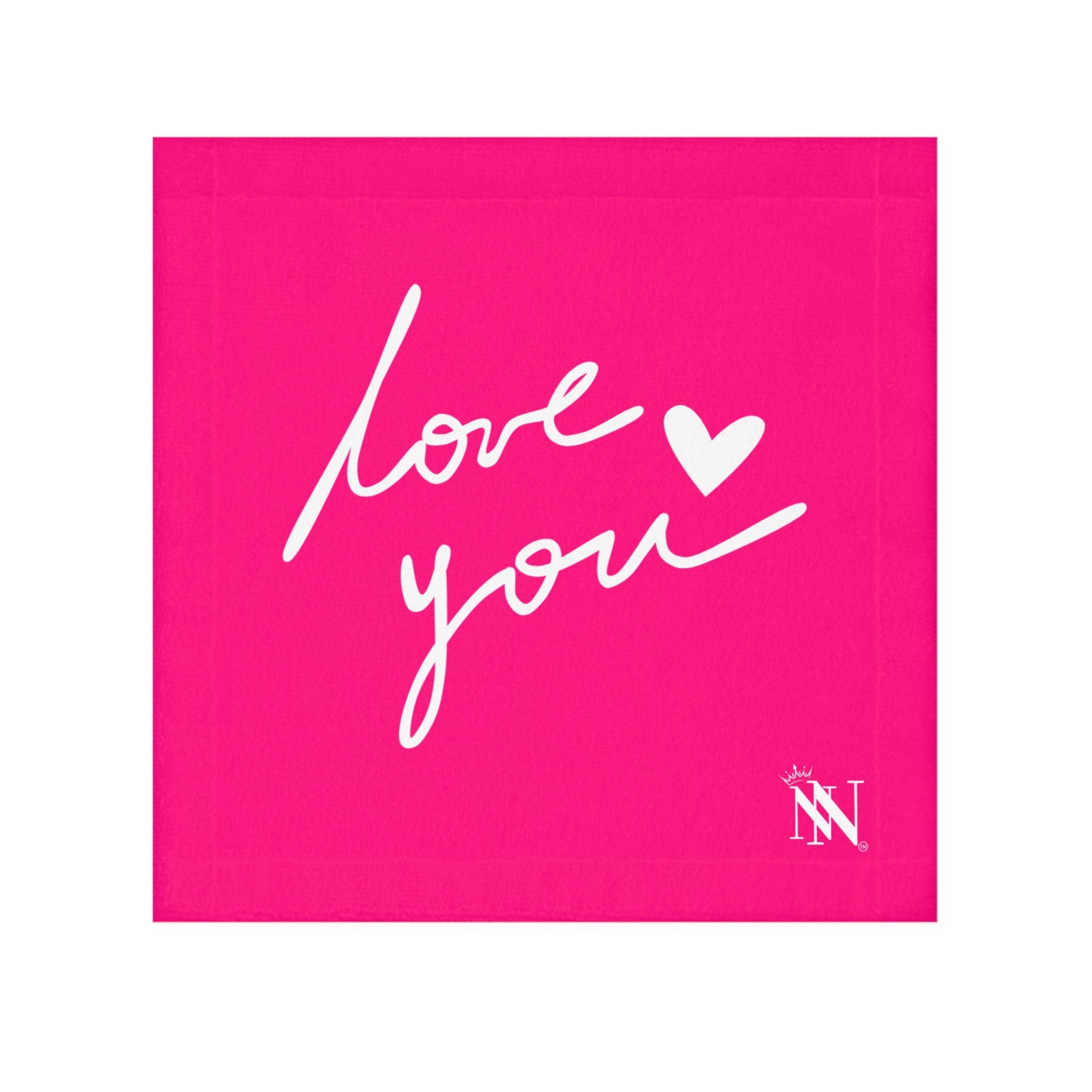 Love You with a Heart Cum Rag