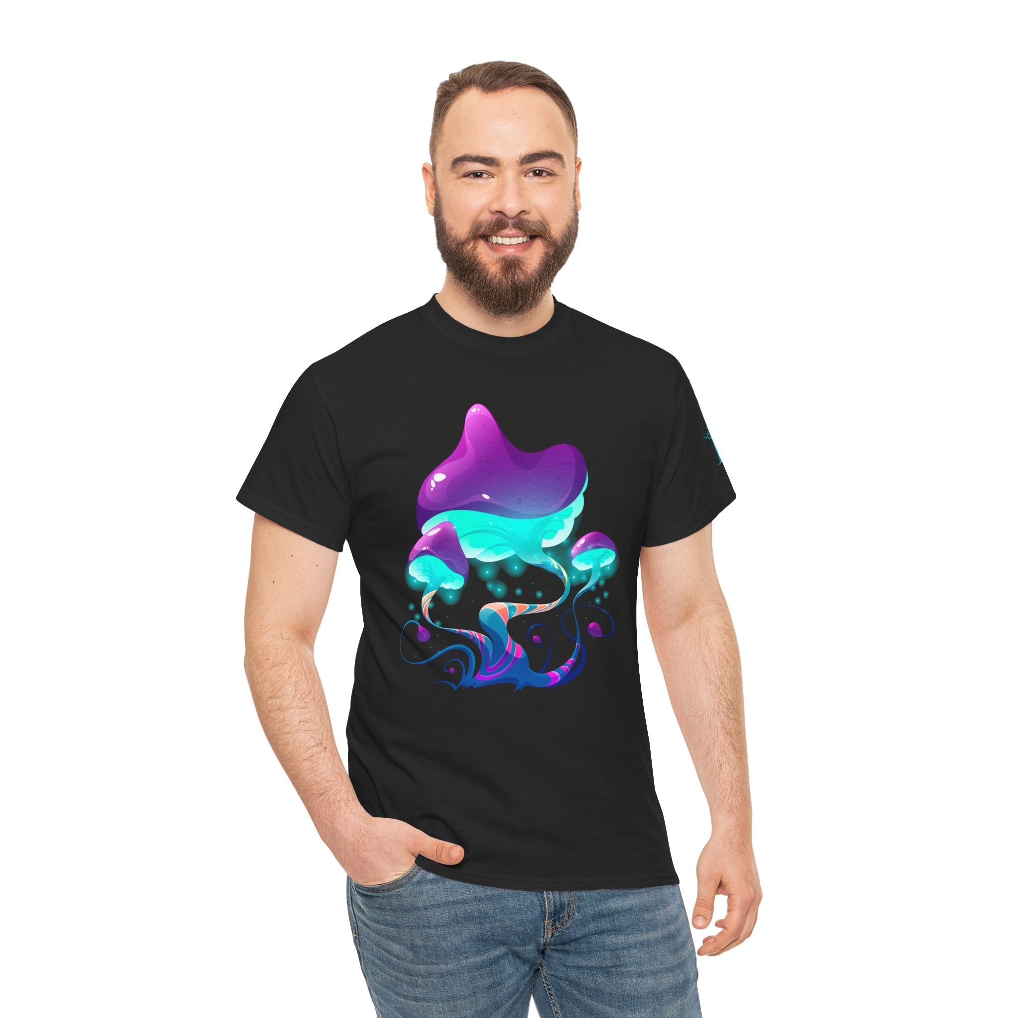 Mushroom Ecstasy | Mix & Match 100% Cotton Unisex Fun-Flirty Lovers’ Tees