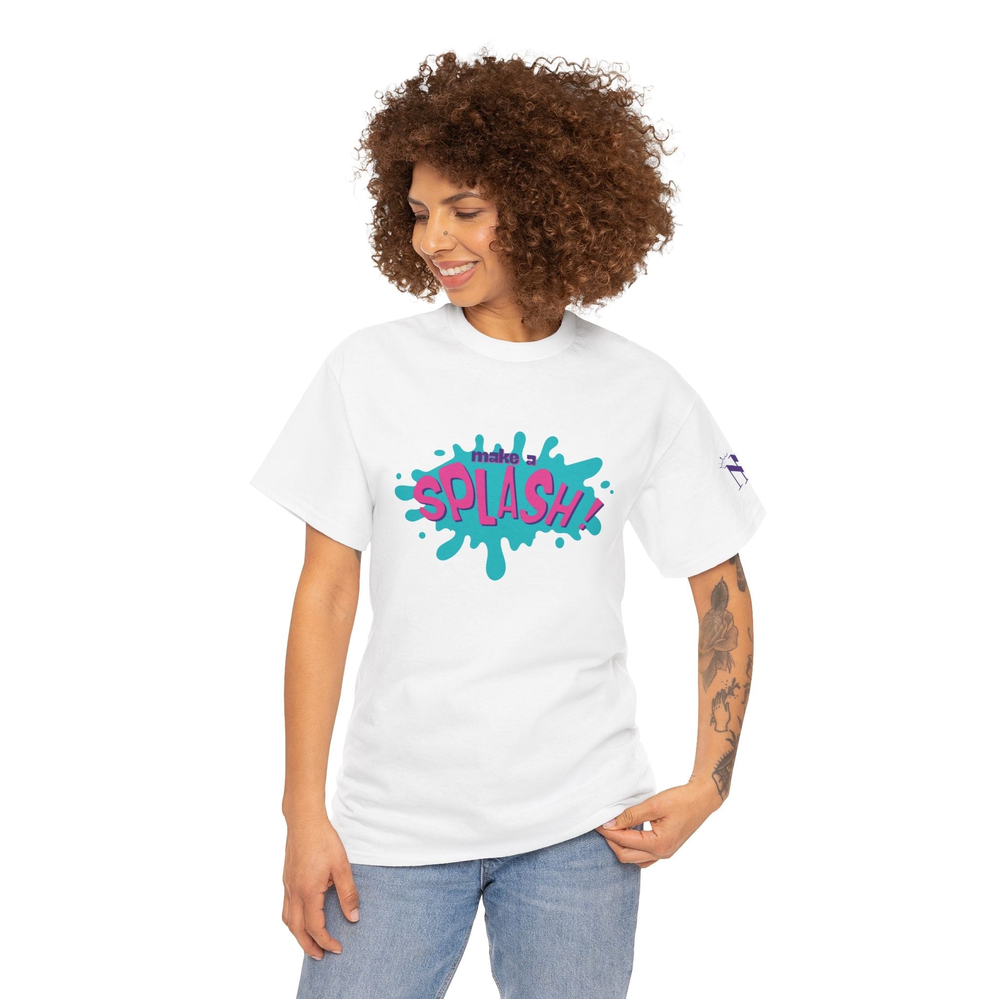 Make A Splash! | Mix & Match Cotton Unisex Fun-Flirty Lovers’ T-Shirts
