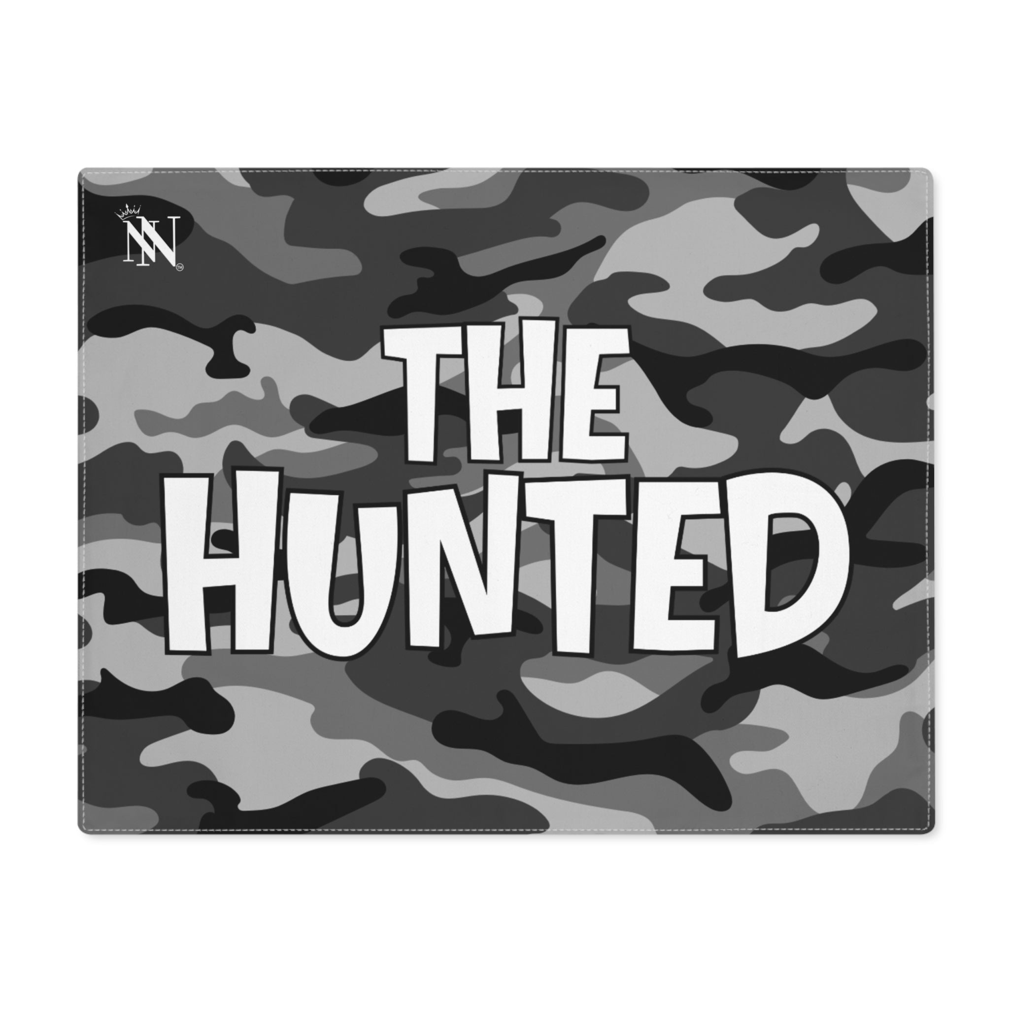 The Hunted Grey Camo Sex Toy Mat