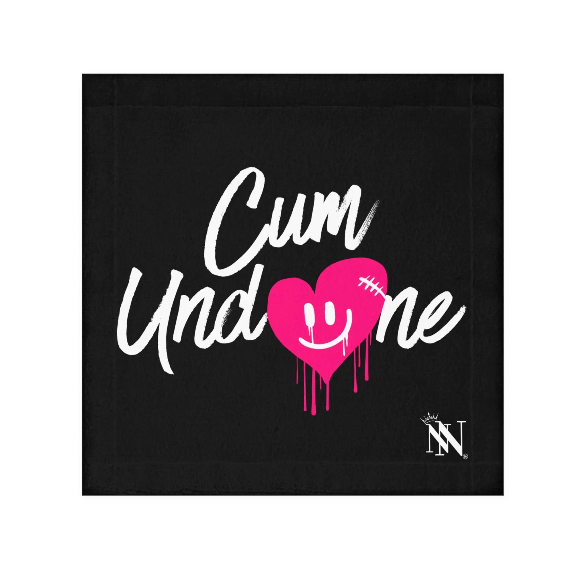 Cum Undone Drippy Heart | Nectar Napkins Lils’ Fun-Flirty Lovers’ Towels