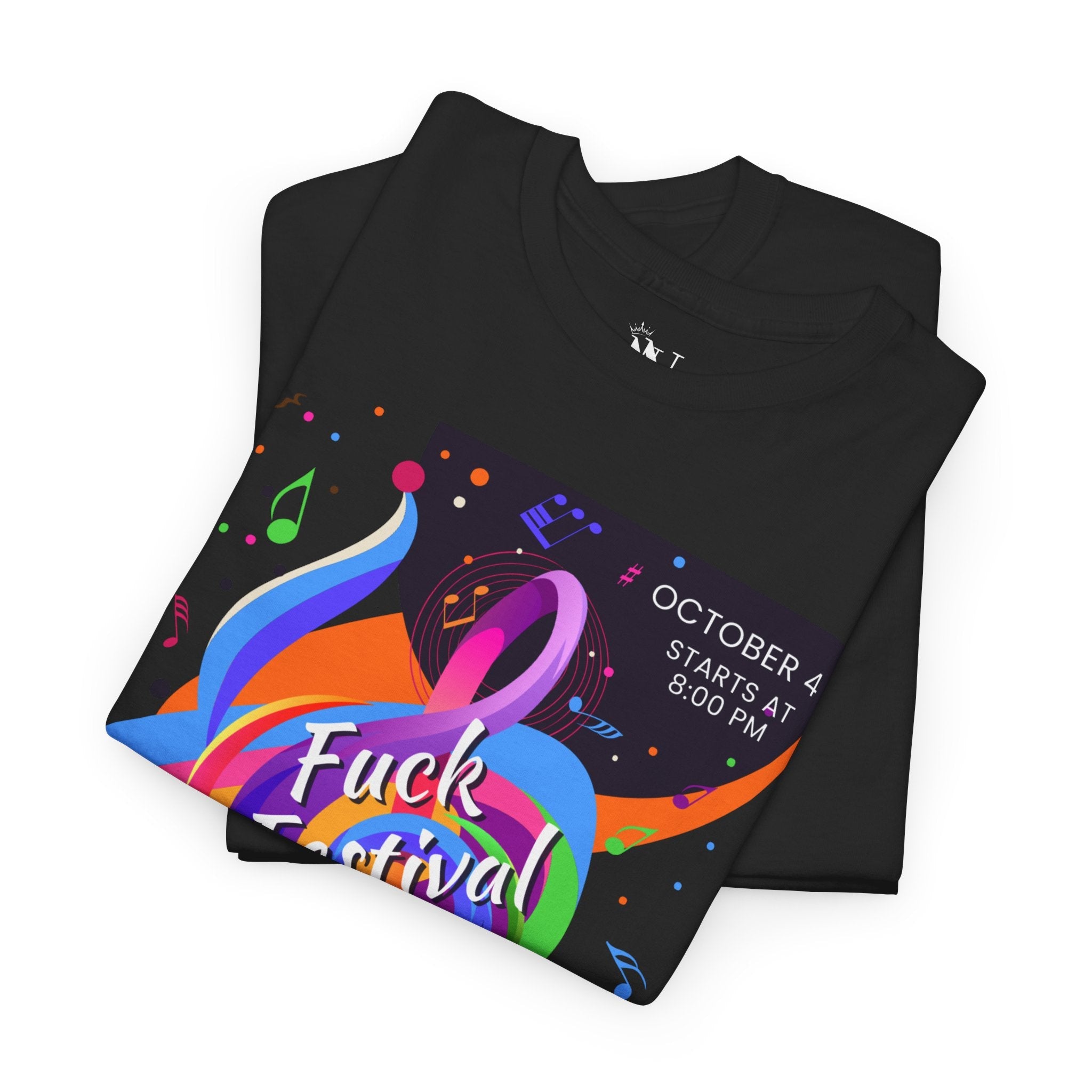 Fuck Festival! | Mix & Match 100% Cotton Unisex Fun-Flirty Lovers’ Tees