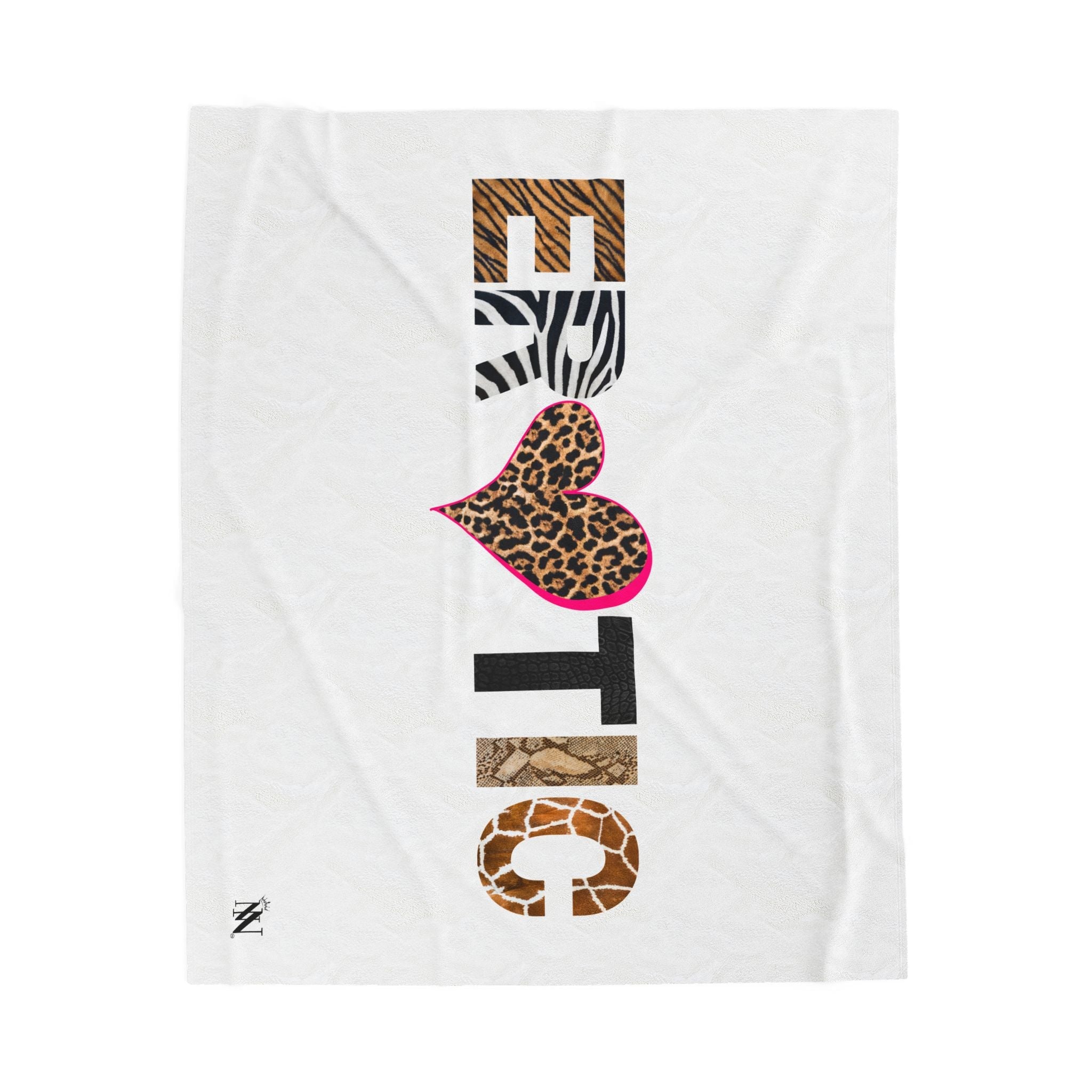Erotic Animal Print | Mix & Match Velveteen Fun-Flirty Lovers’ Blankets