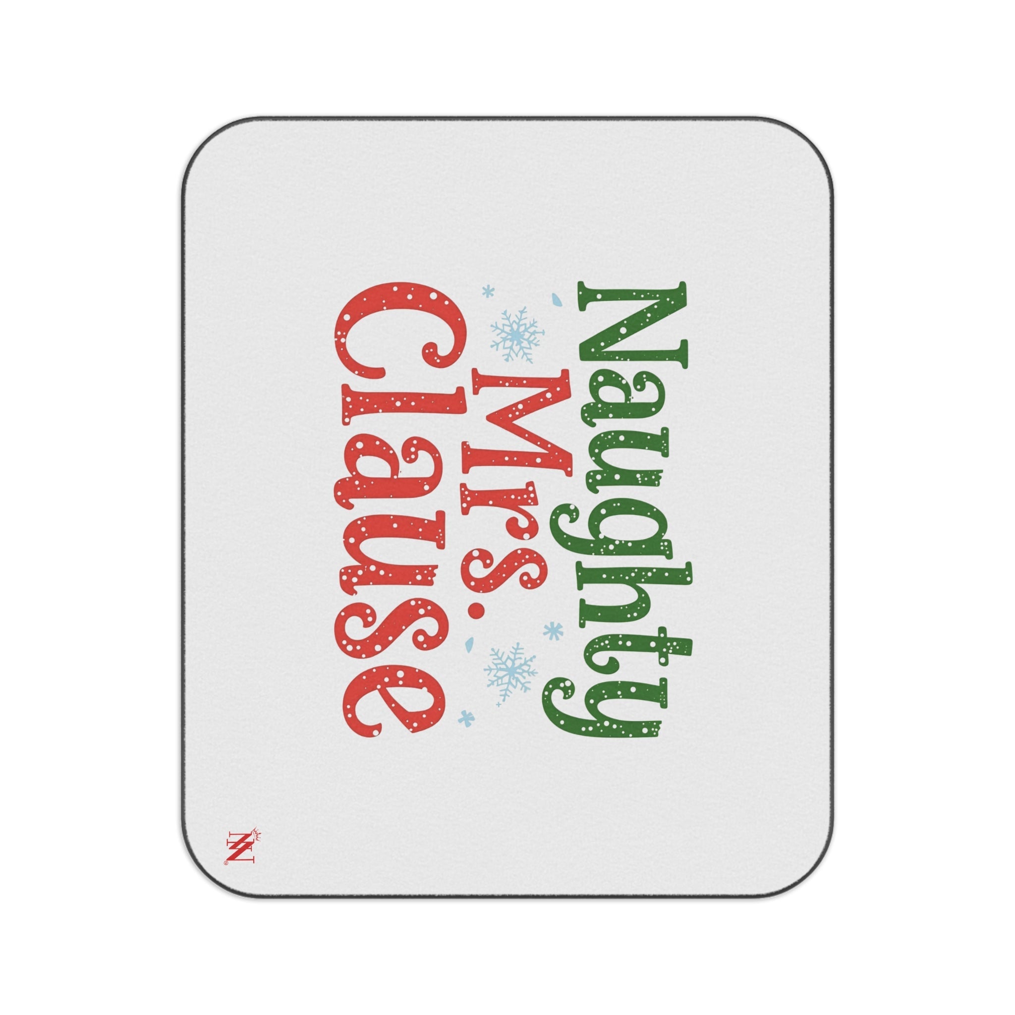 Naughty Mrs. Clause | Mix Match Fun-Flirty Lovers’ Water-Resistant Blankets