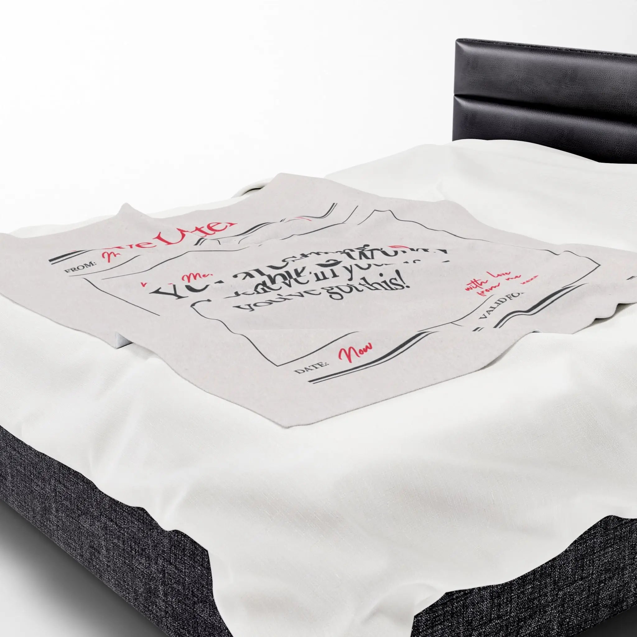 A Love Letter to Myself | Mix & Match Soft Fun-Flirty Lovers’ Blankets