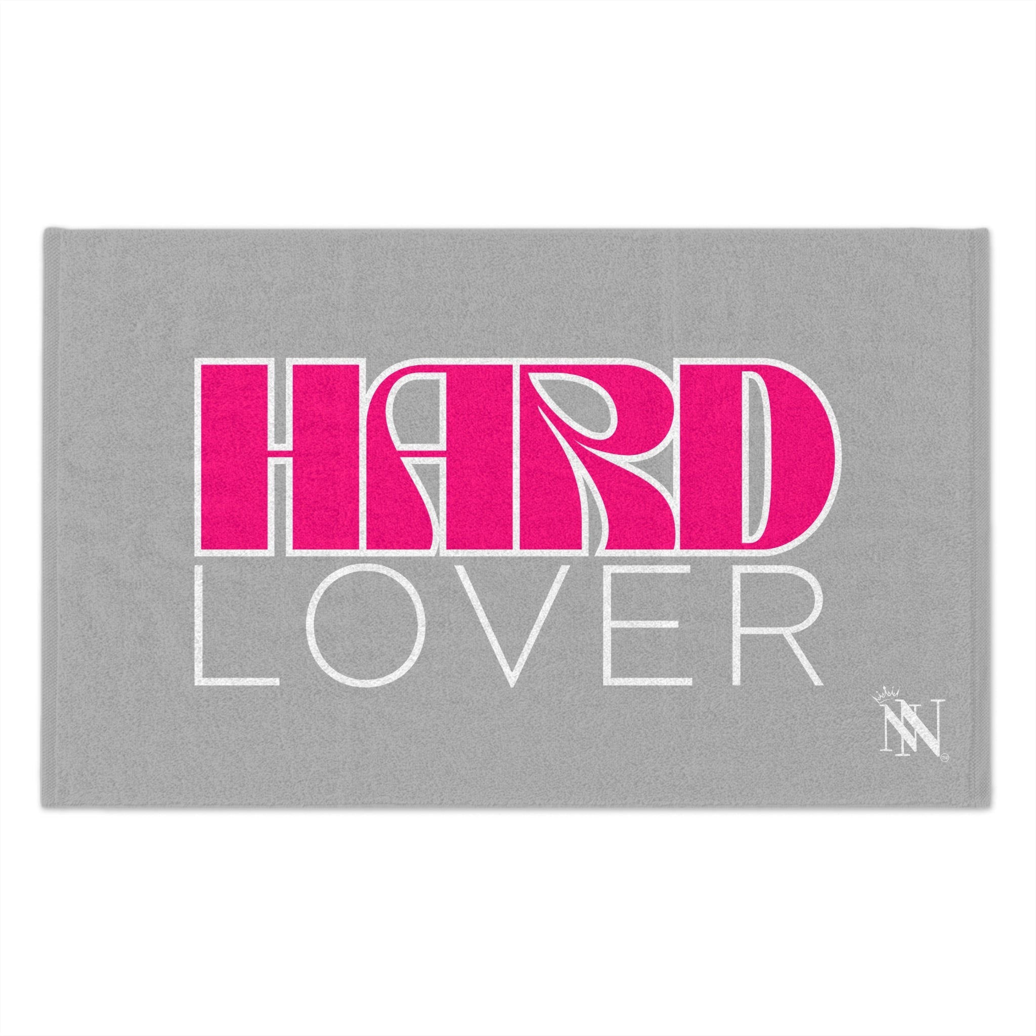 Hard Lover Light Grey | Mix & Match Soft Fun-Flirty Lovers’ Towels