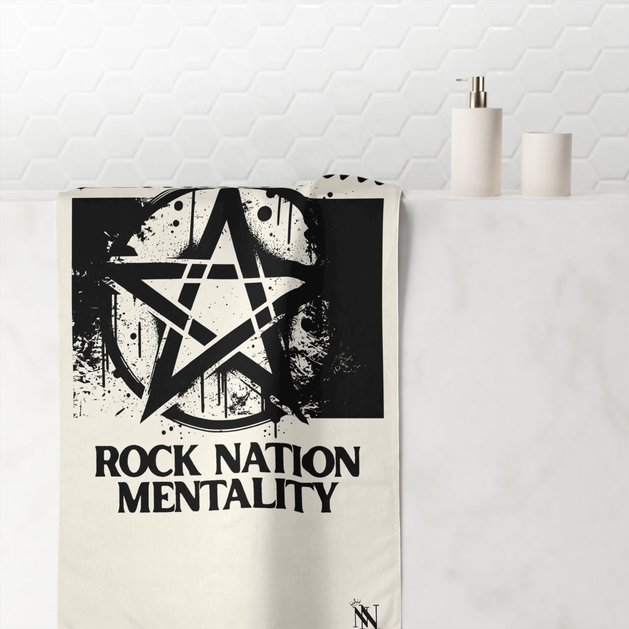 Rock Nation Mentality | Mix & Match XL Fun-Flirty Lovers’ Towels