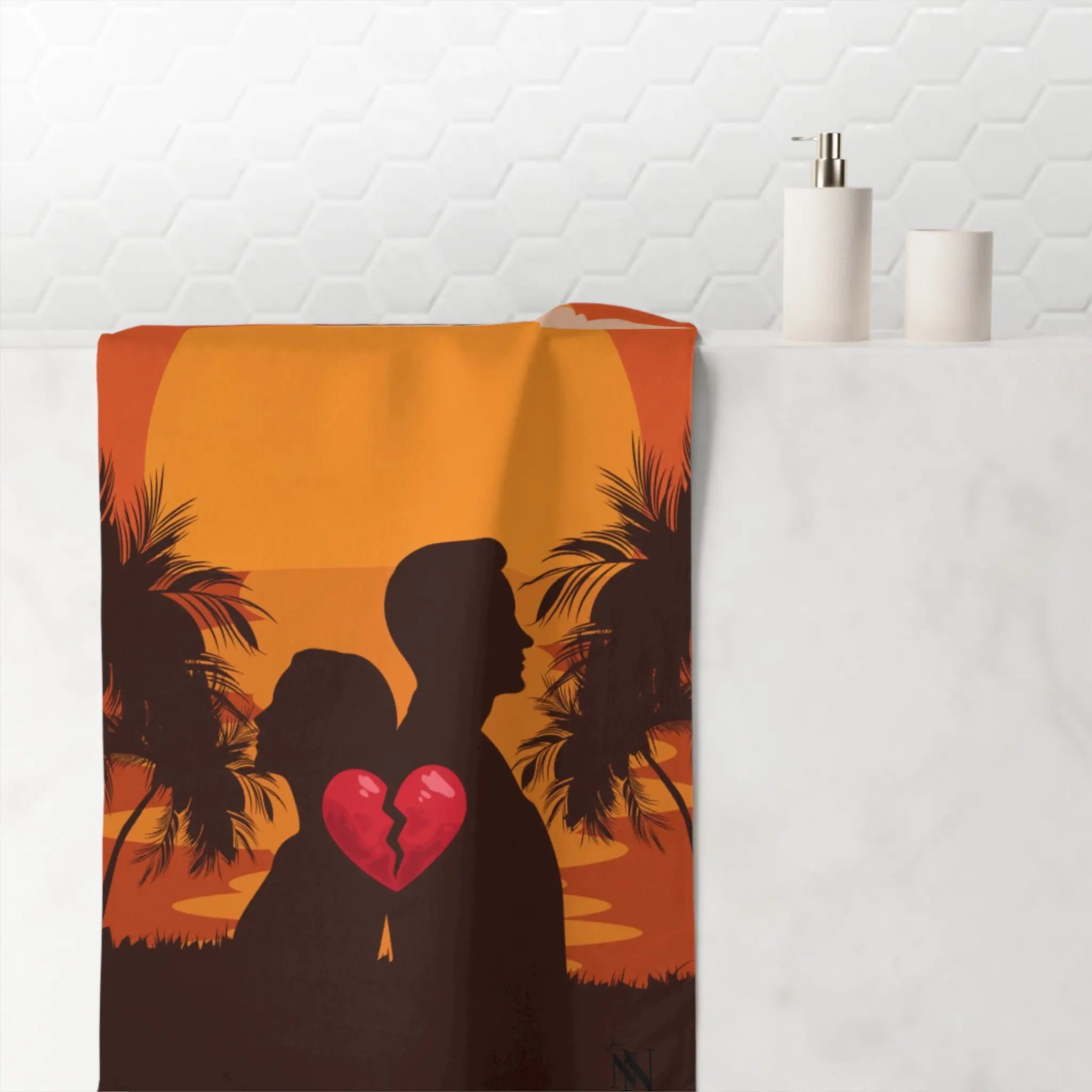 Breakup Day Heartbreak Sunset Anal Play Sex Towel