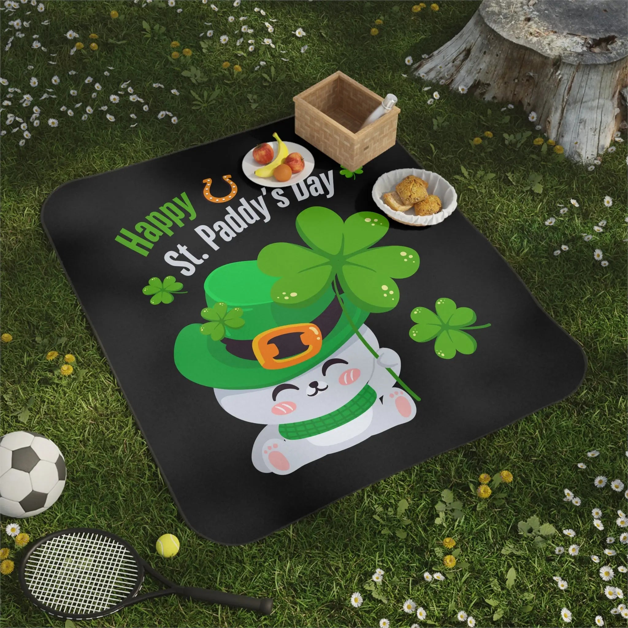 Happy St. Paddy’s Day | Mix Match Fun-Flirty Lovers’ Water-Resistant Blankets