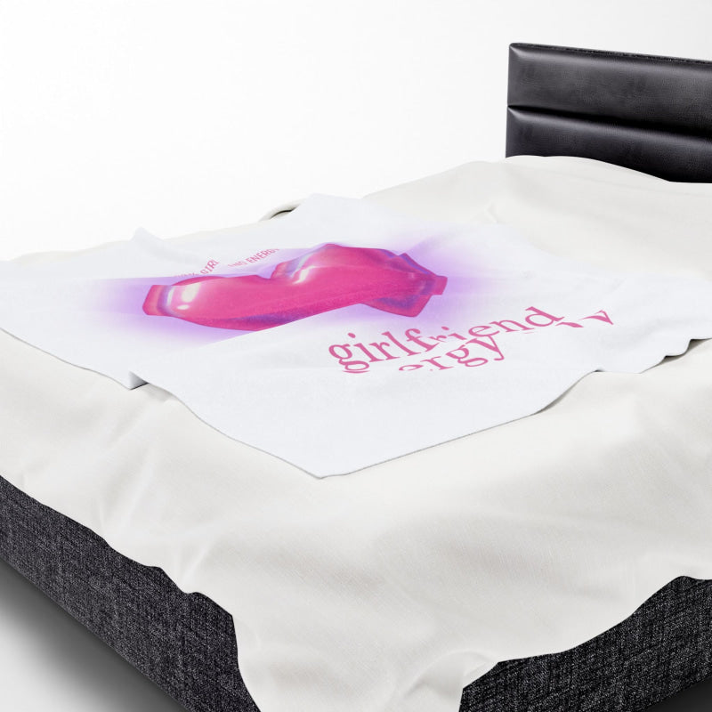 Girlfriend Energy Only | Mix & Match Soft Fun-Flirty Lovers’ Blankets