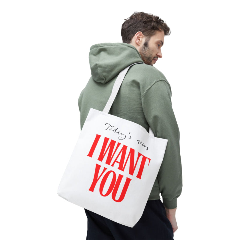 Today’s News I Want You | Mix & Match Fun-Flirty Lovers’ Totes