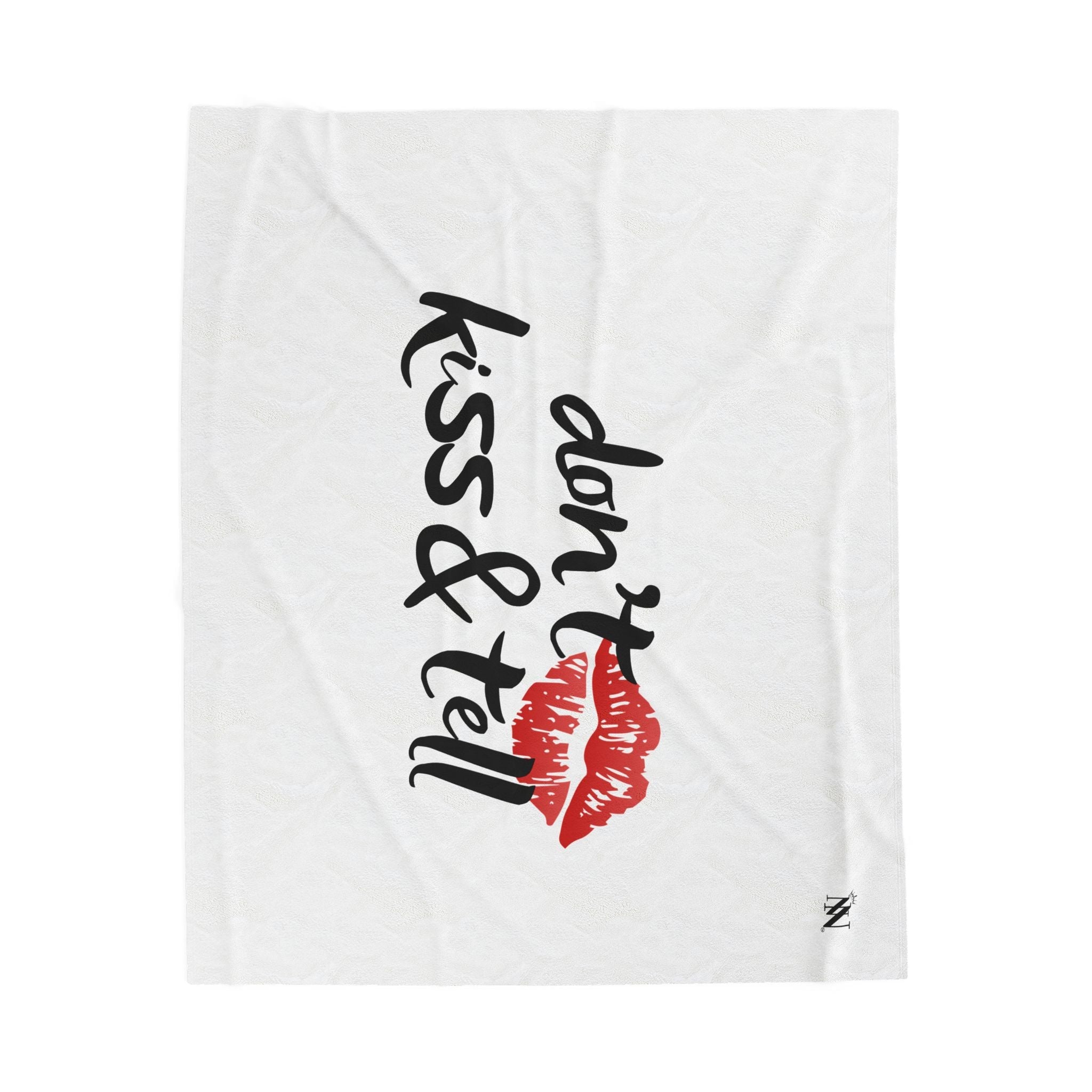 Don’t Kiss & Tell | Mix & Match Fun-Flirty Lovers’ Blankets