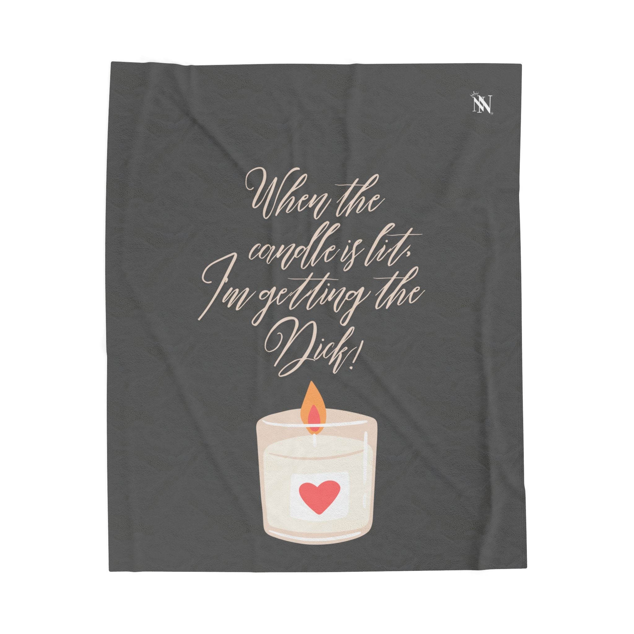 When the Candle is Lit | Mix & Match Fun-Flirty Lovers’ Blankets