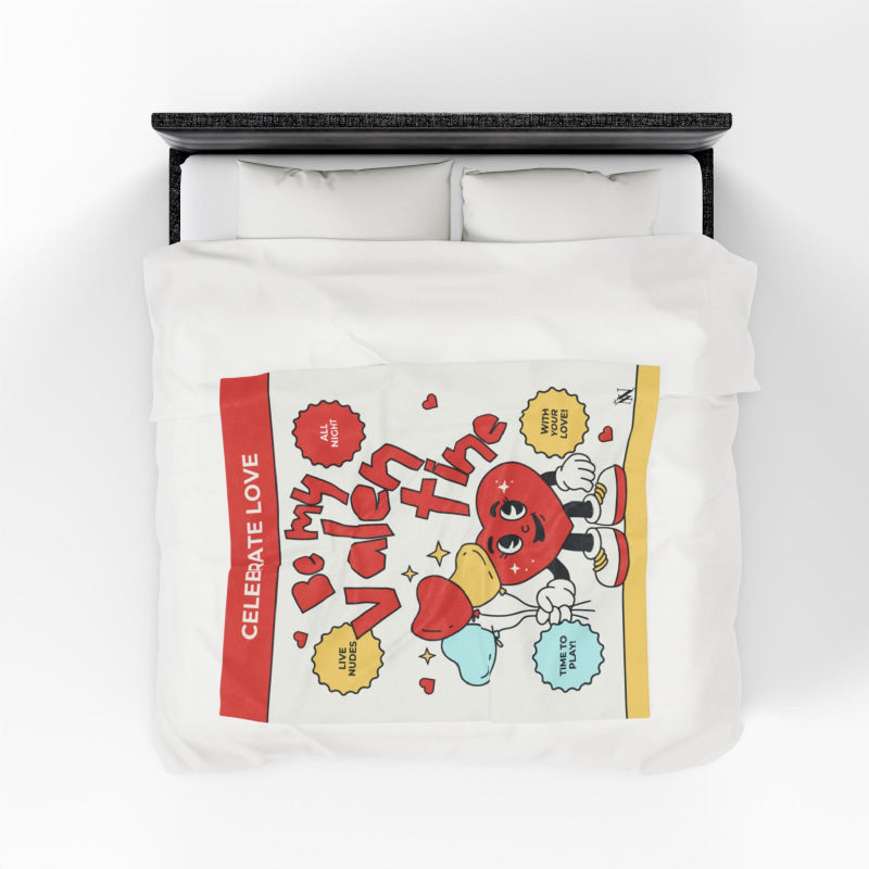 Be My Valentine | Mix & Match Soft Fun-Flirty Lovers’ Blankets