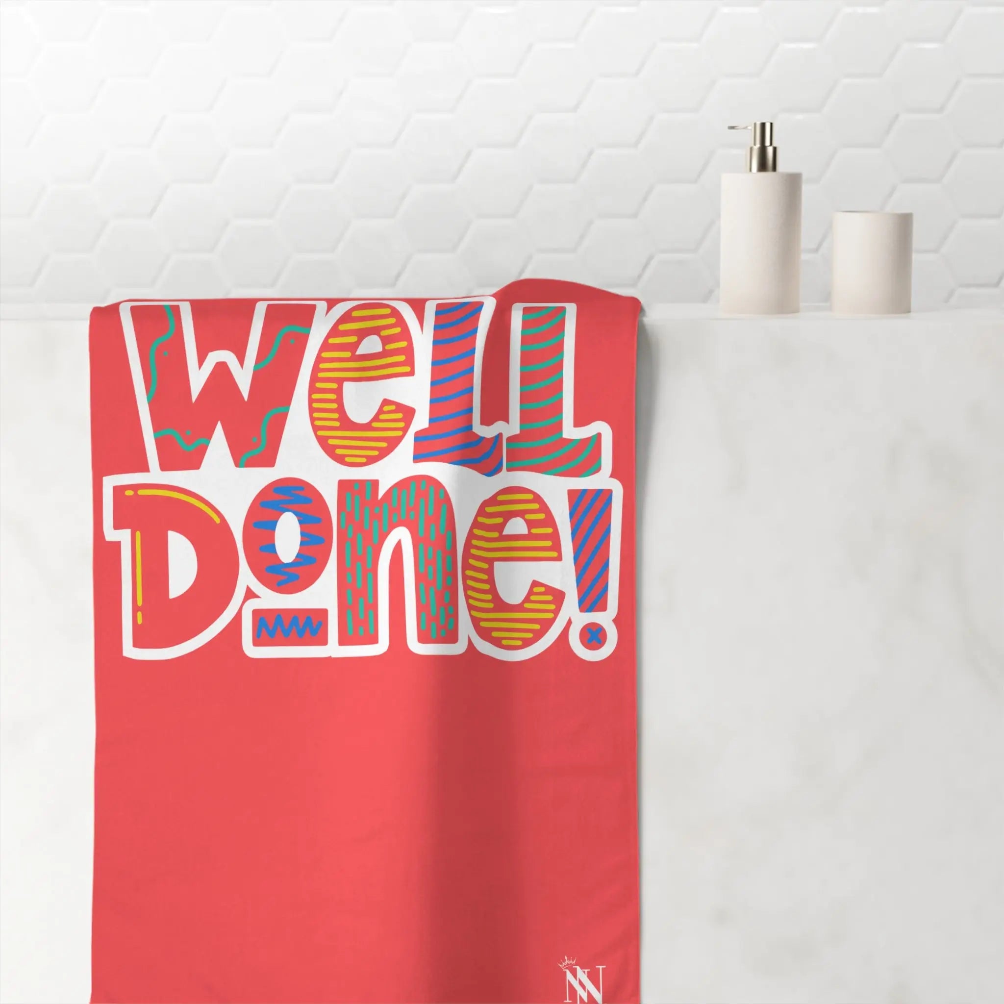 Cutesy Well Done! | Mix & Match XL Fun-Flirty Lovers’ Towels