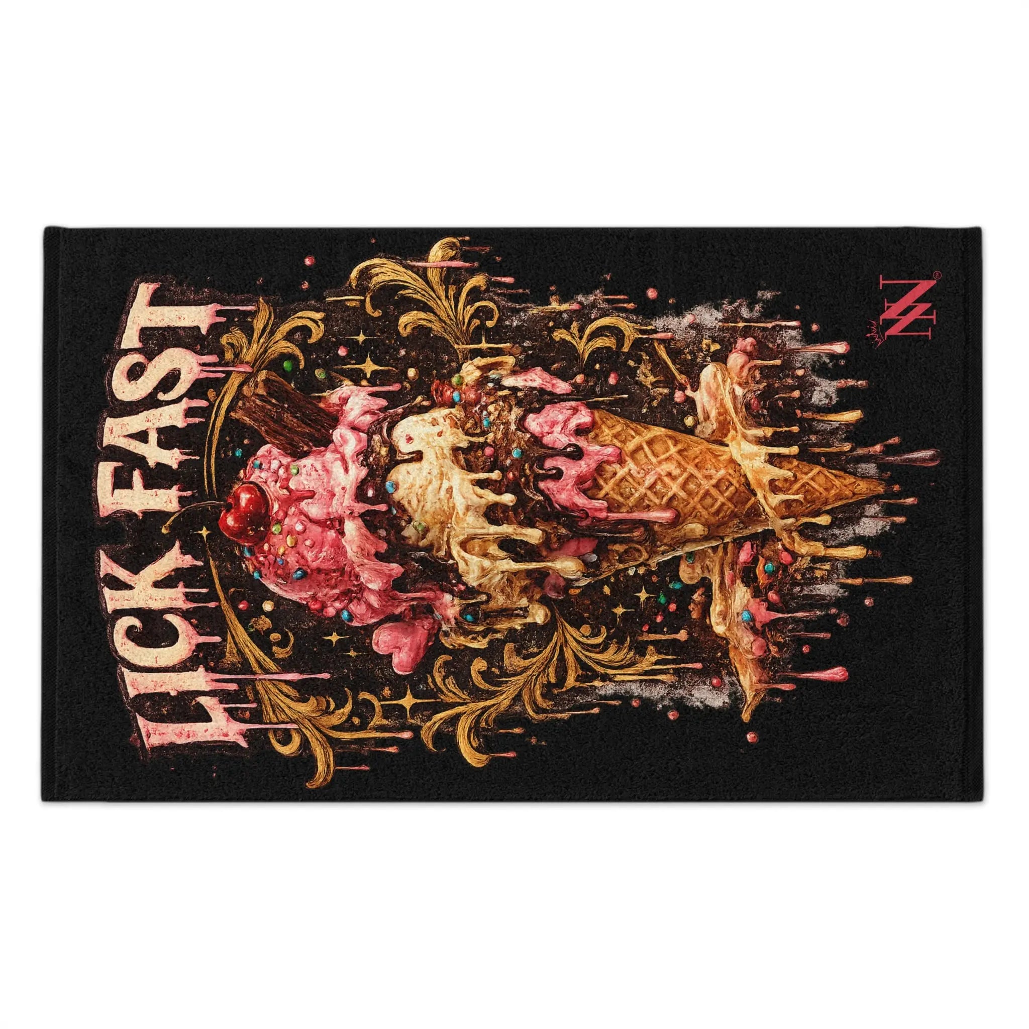 Lick Fast Melting Ice Cream Sex Towel