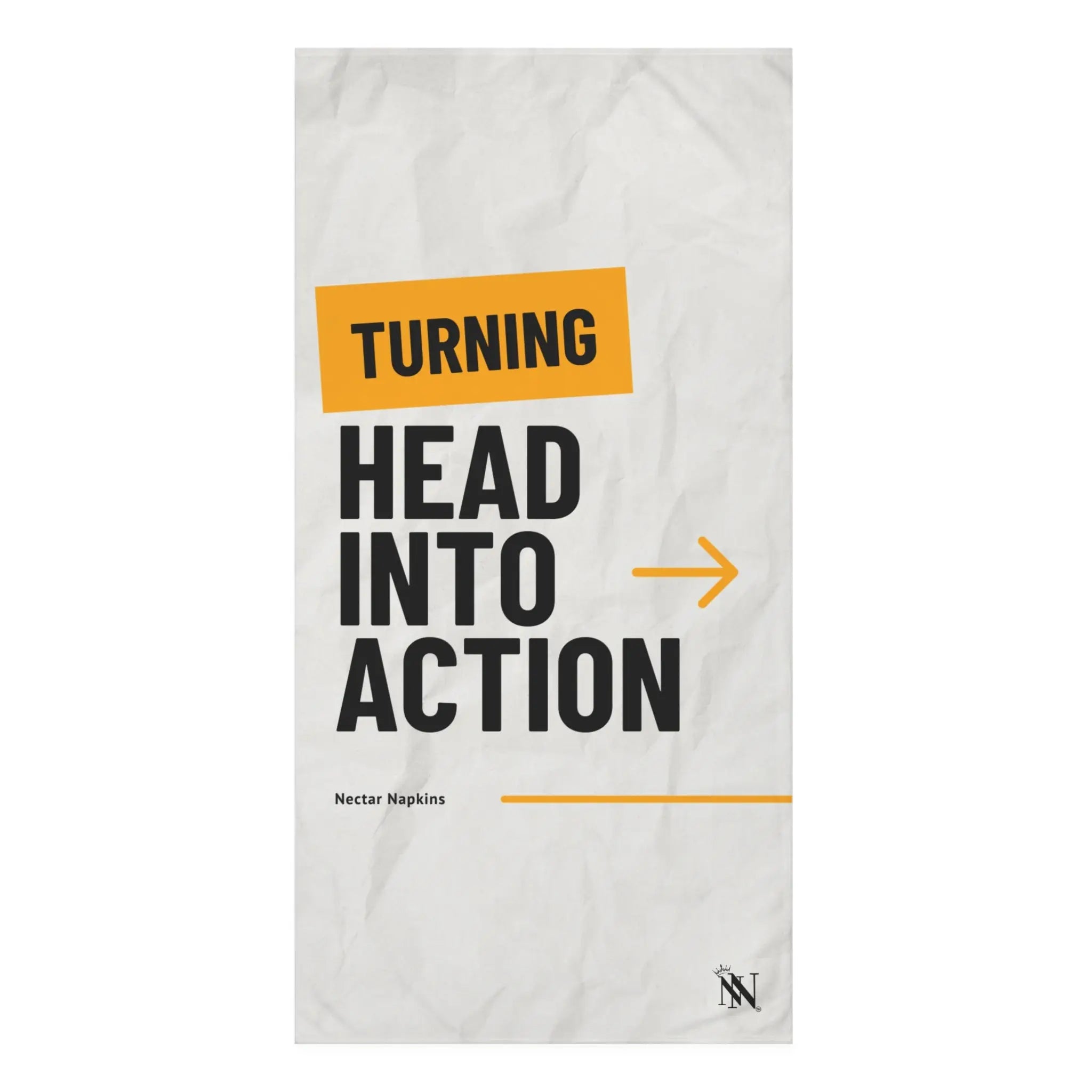 Turning Head into Action Extra Large Sex Towel