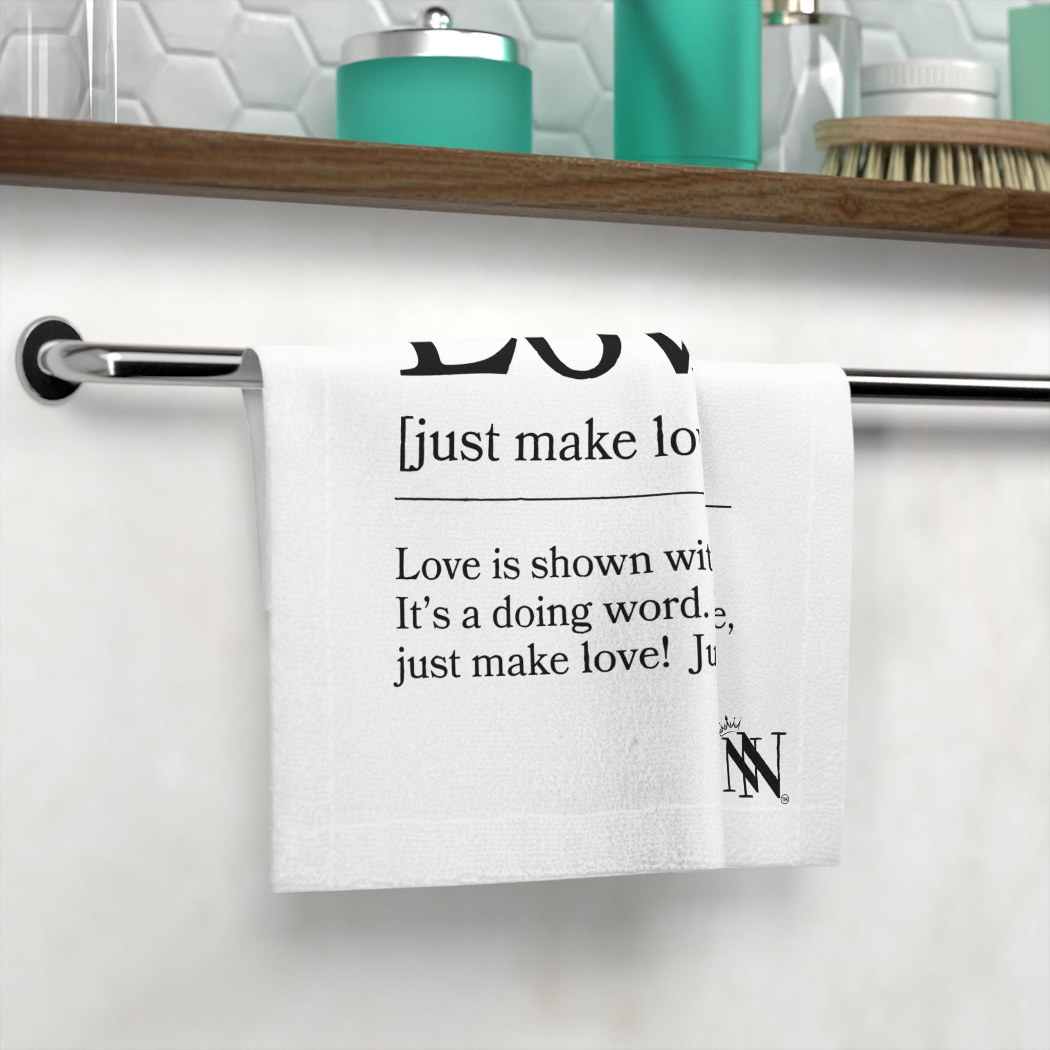 Definition of Love After Sex Towel