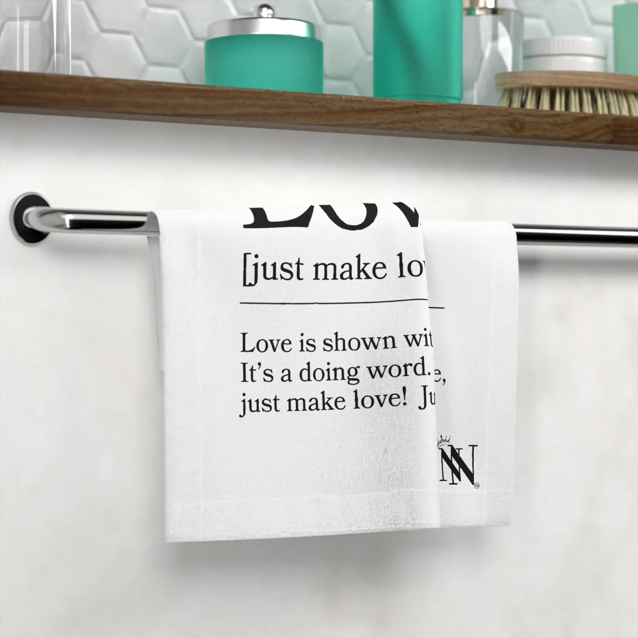 Definition of Love After Sex Towel
