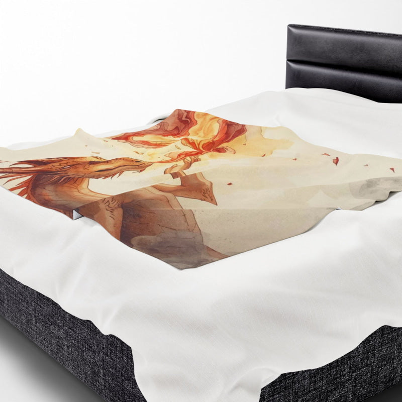 She Breathes Fire Dragon Fantasy | Mix & Match Soft Fun-Flirty Lovers’ Blankets