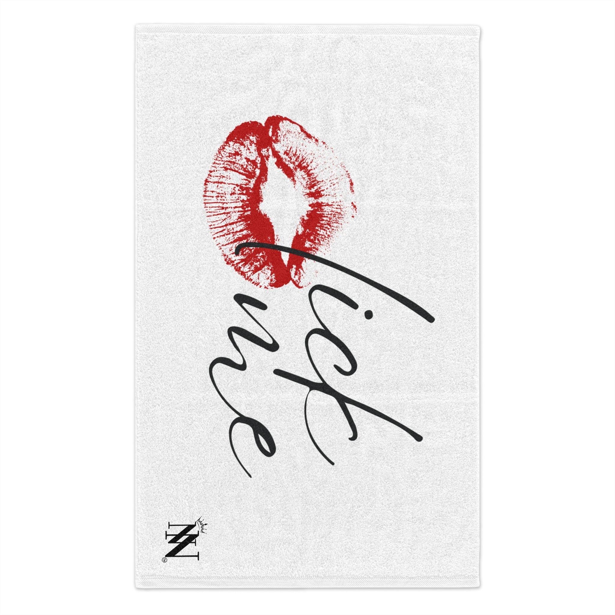 Lick Me with a Kiss Sex Towel