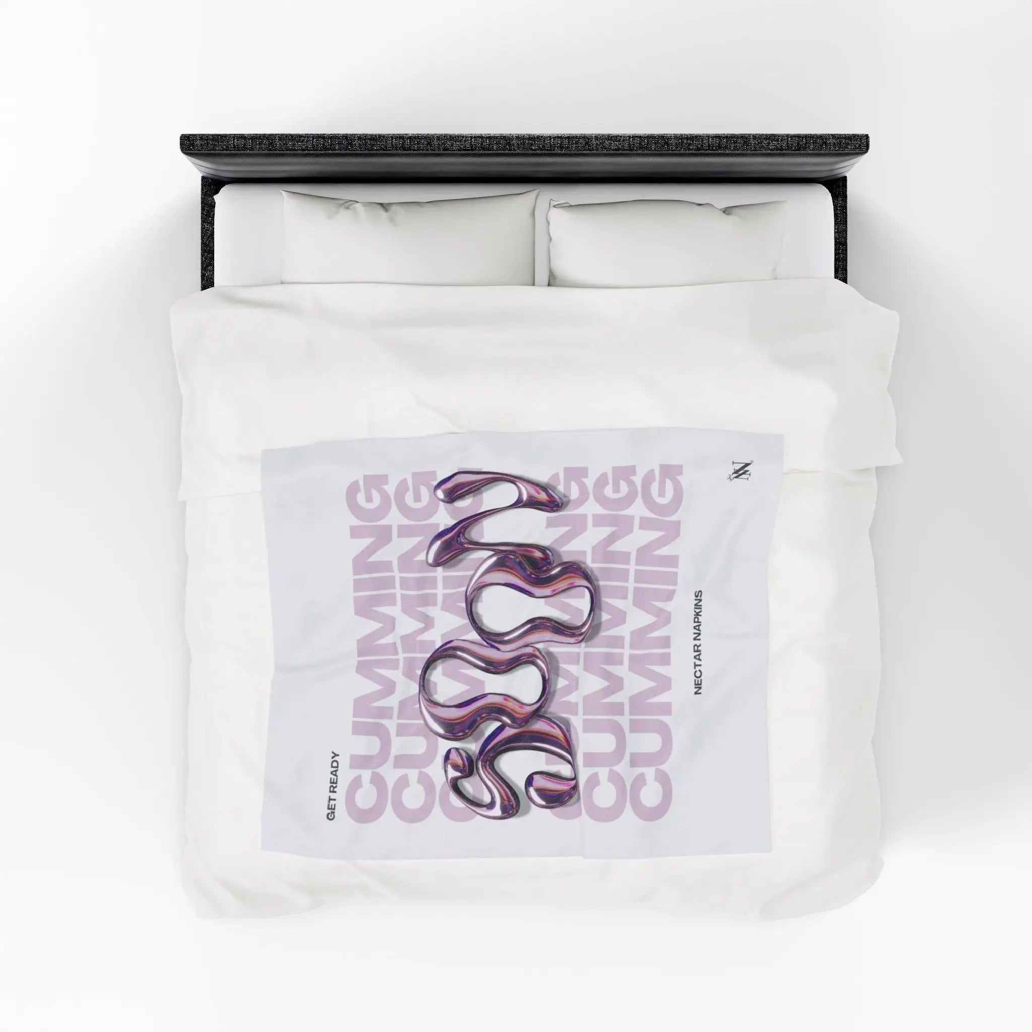 Get Rady Cumming Soon | Mix & Match Velveteen Fun-Flirty Lovers’ Blankets
