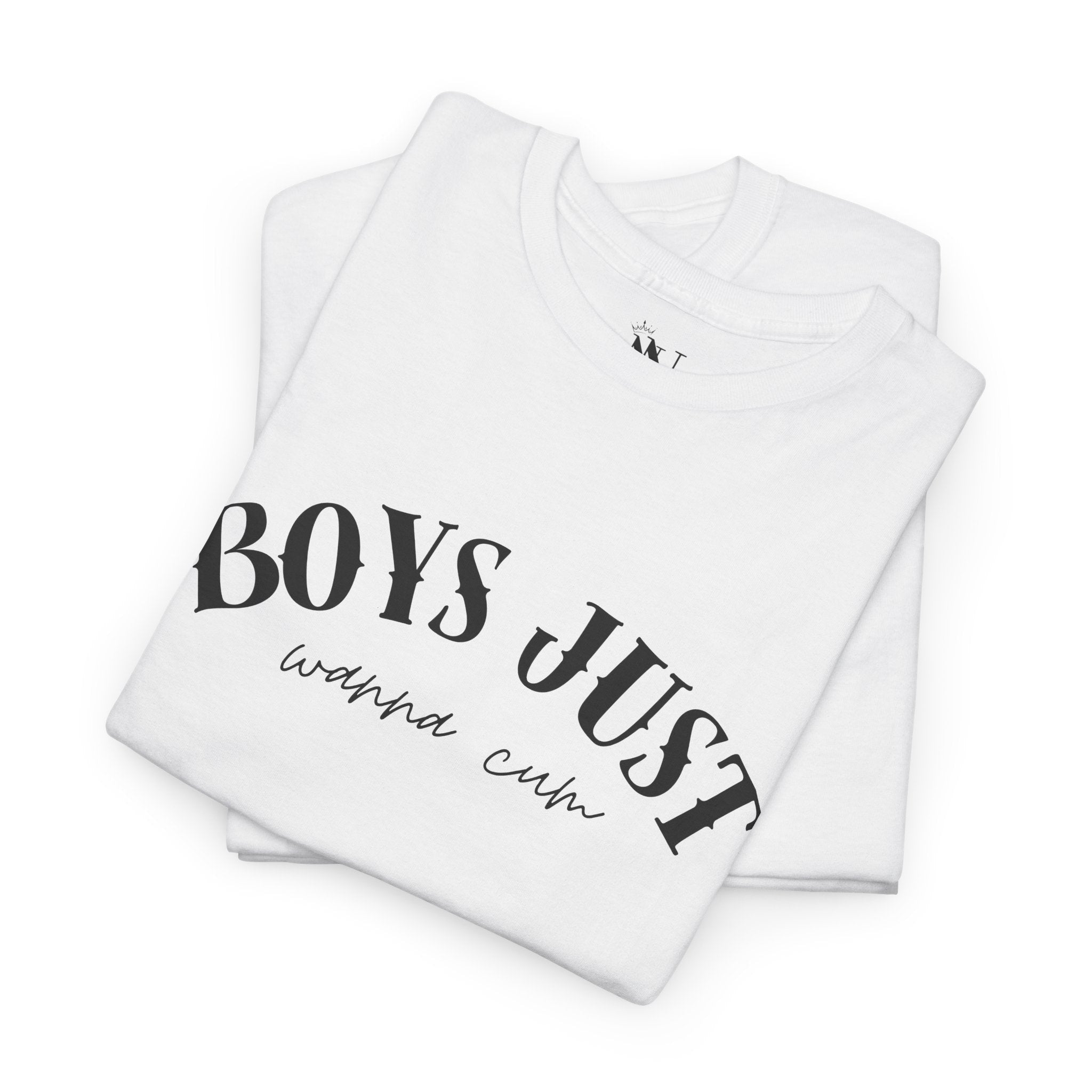 Boys Just Wanna | Mix & Match 100% Cotton Unisex Fun-Flirty Lovers’ Tees