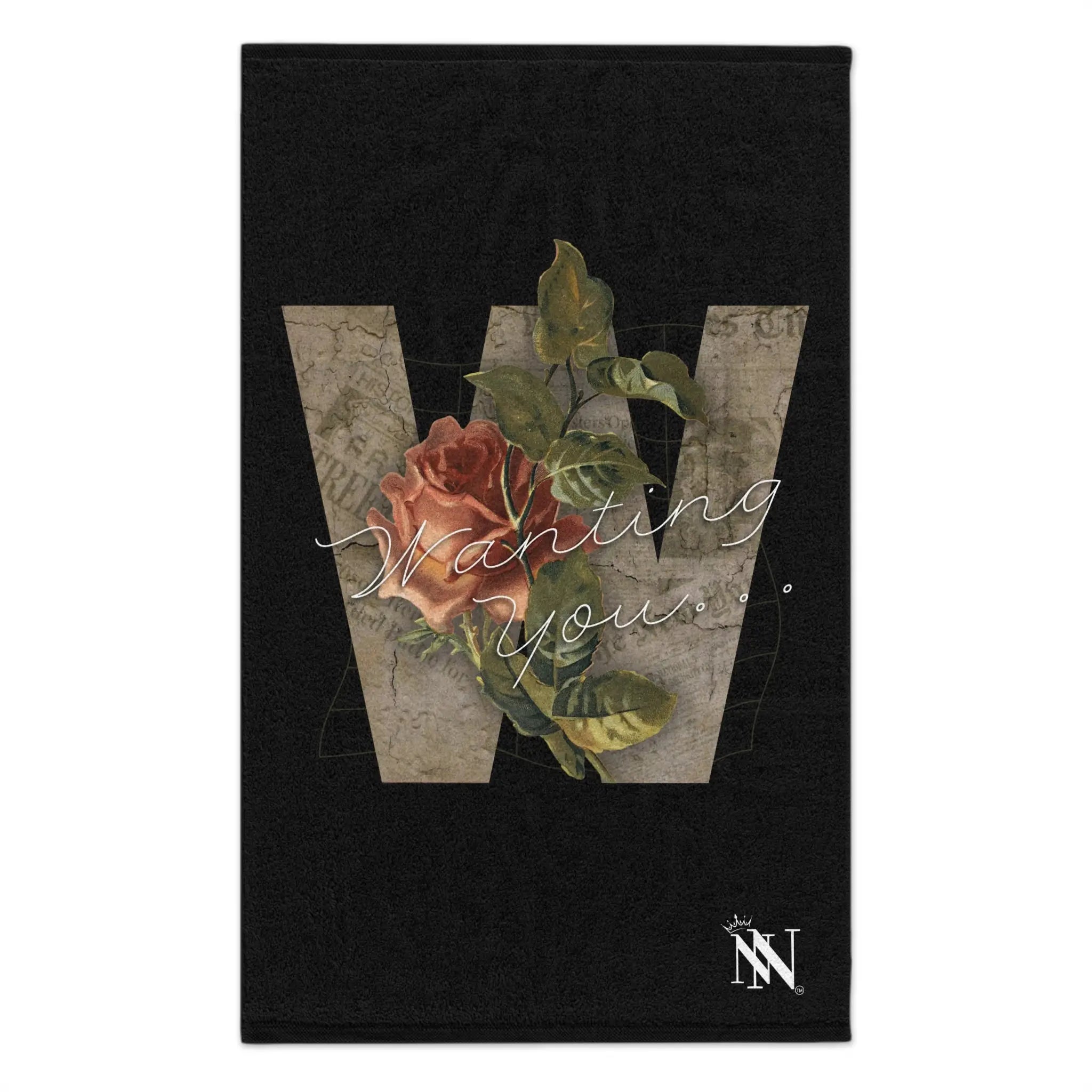 Wanting You... Floral | Mix & Match Soft Fun-Flirty Lovers’ Towels