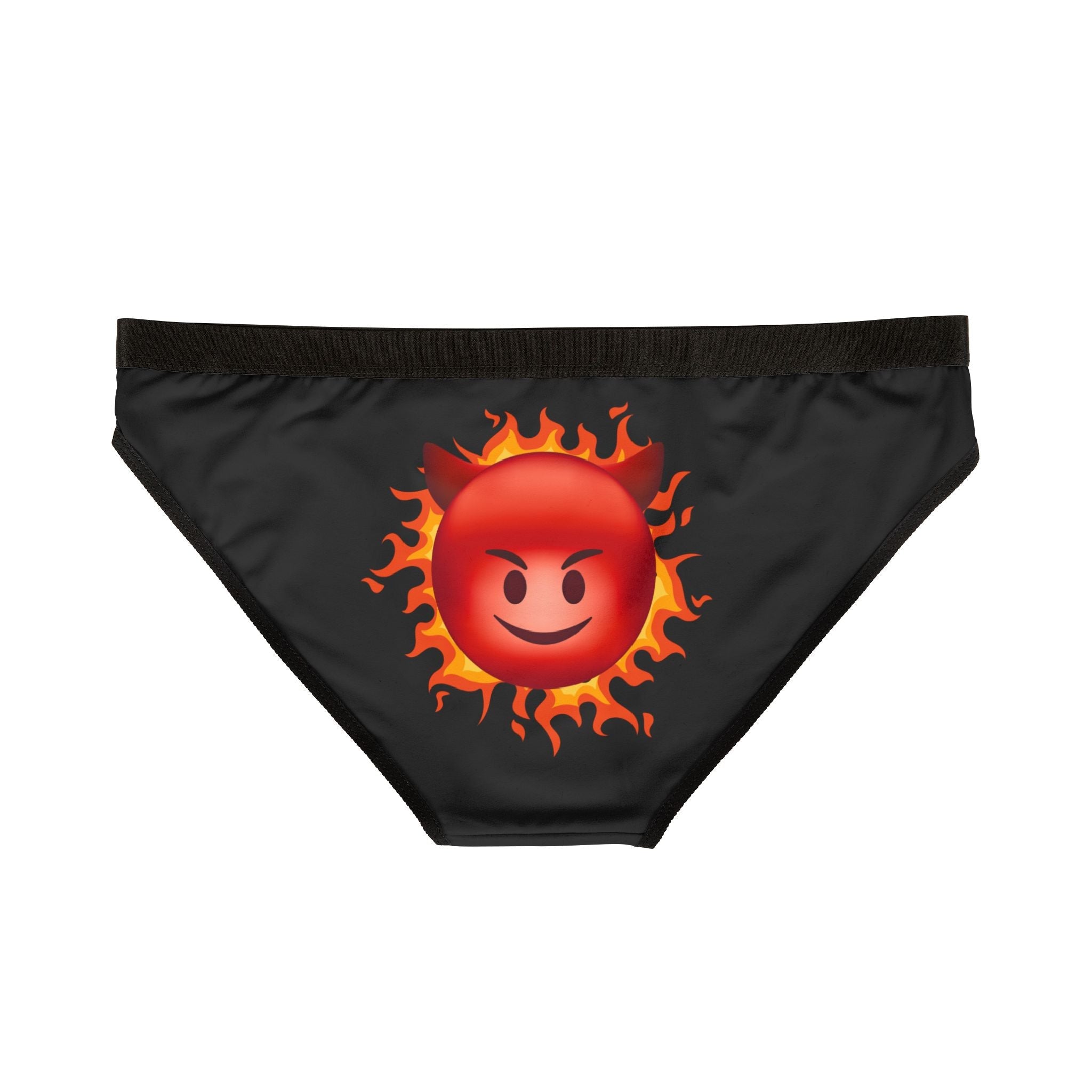 Red Hot Naughty Devil Emoji | Mix & Match Women’s Fun-Flirty Lovers’ Panties