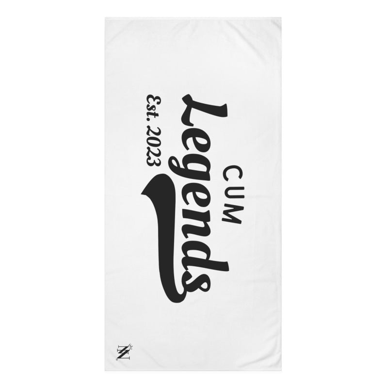 Cum Legends Est 2023 | Mix & Match XL Fun-Flirty Lovers’ Towels
