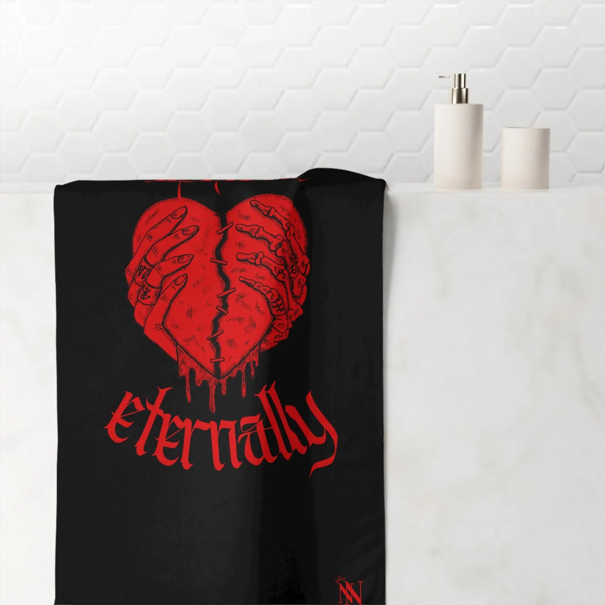 Love Eternally | Mix & Match XL Fun-Flirty Lovers’ Towels