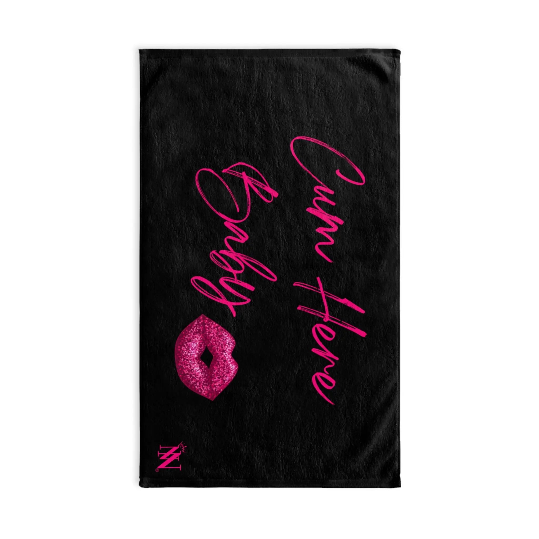 Cum Here Baby Kiss Mark Cum Towel
