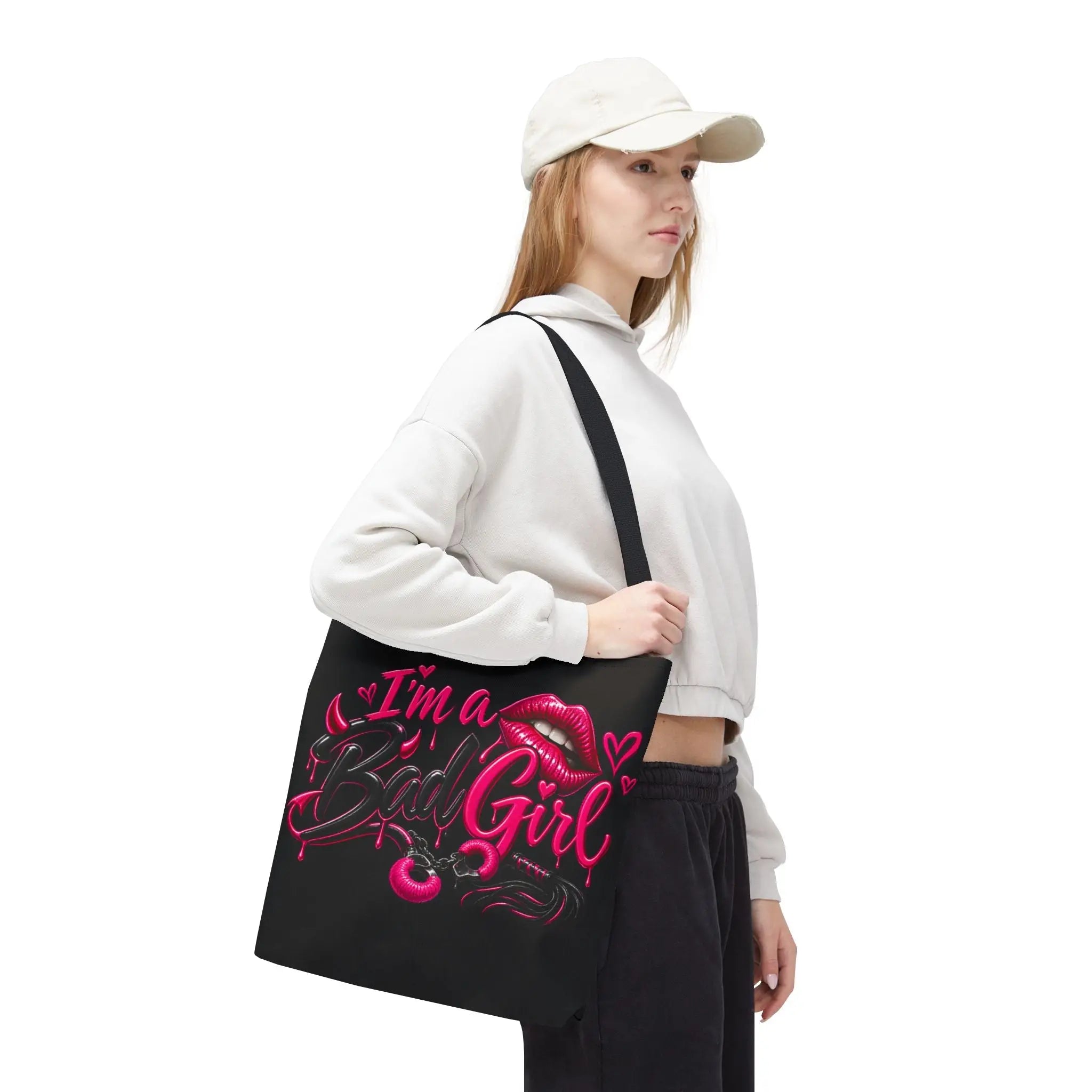 I’m a Bad Girl Sexy | Nectar Napkins Fun-Flirty Lovers’ Totes