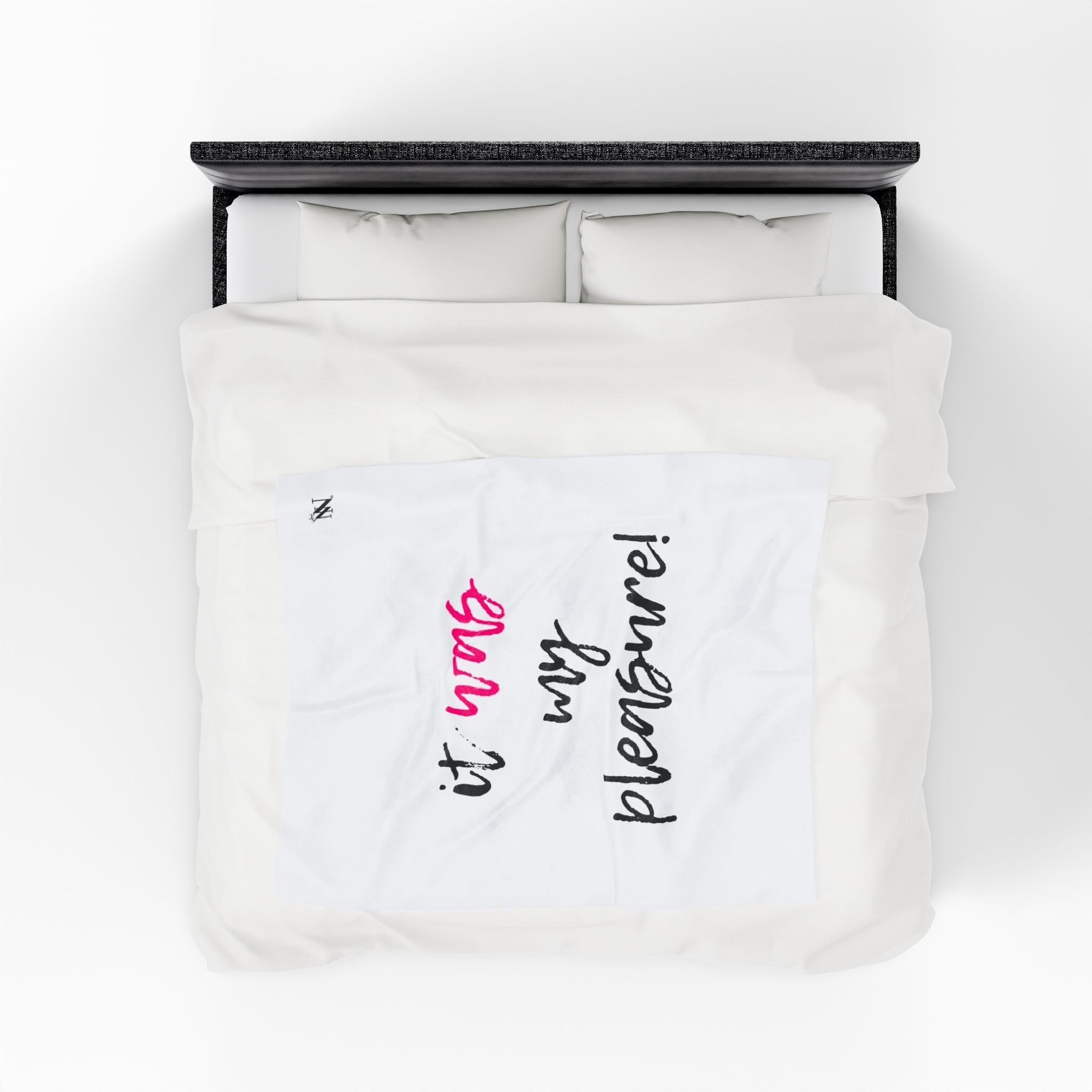 It Was My Pleasure | Mix & Match Fun-Flirty Lovers’ Blankets