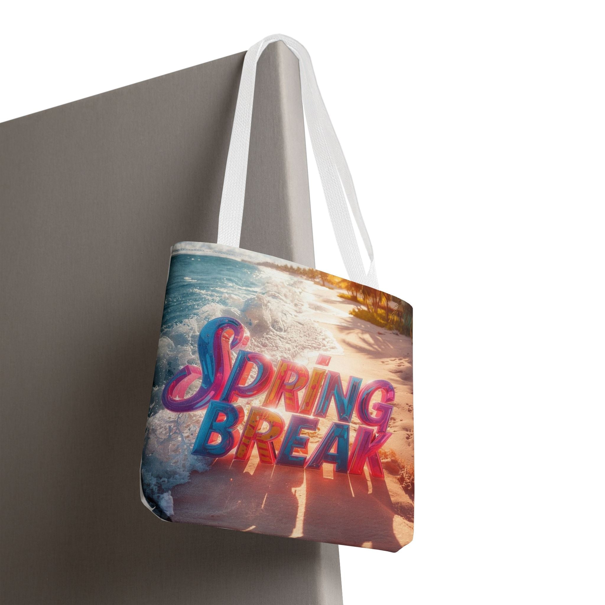 Spring Break Beach Fun Everyday Cute Tote Bag